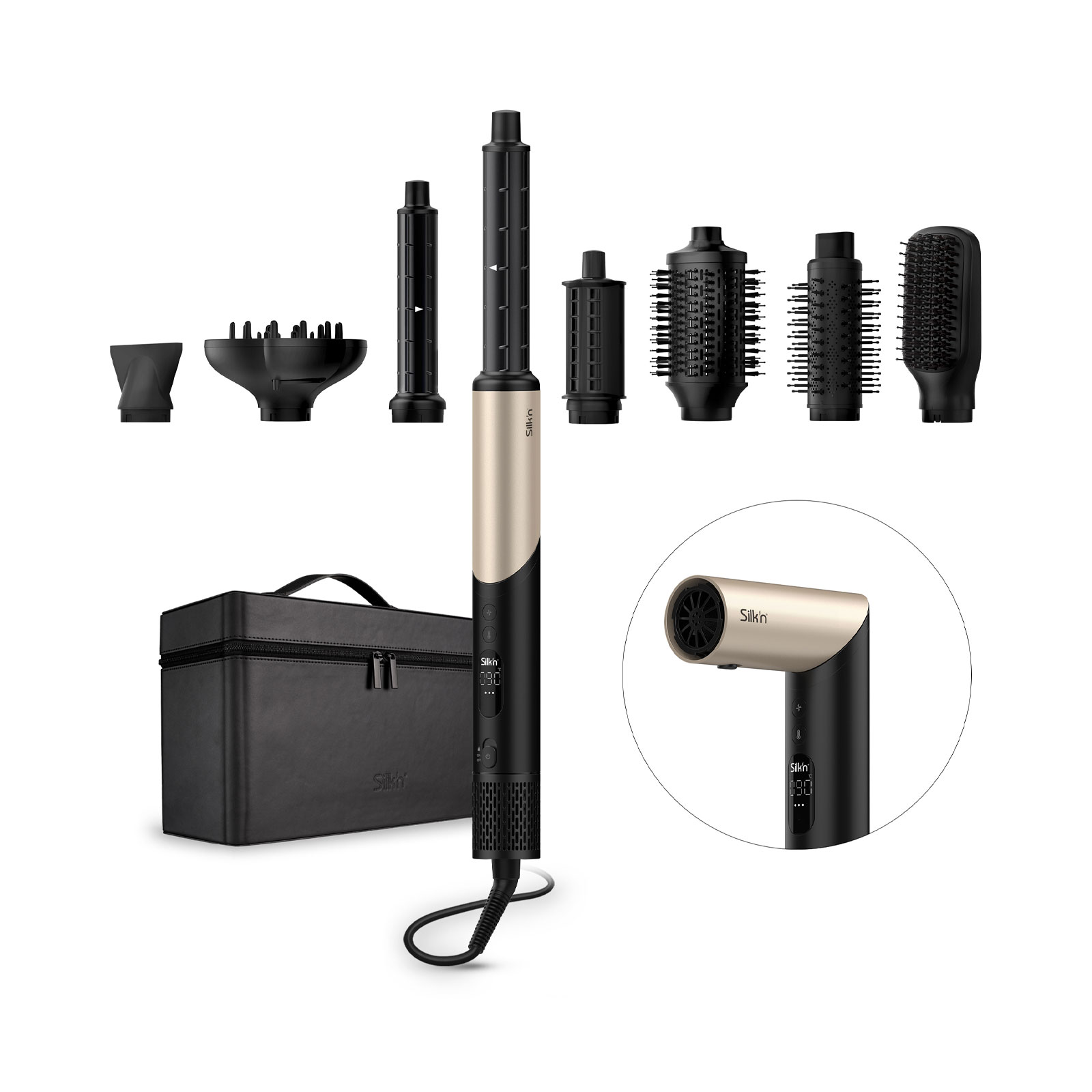 Silk'n E1 SIF008 SilkyAir Flex 8-in-1 All-in-One Haar-Stylinggerät