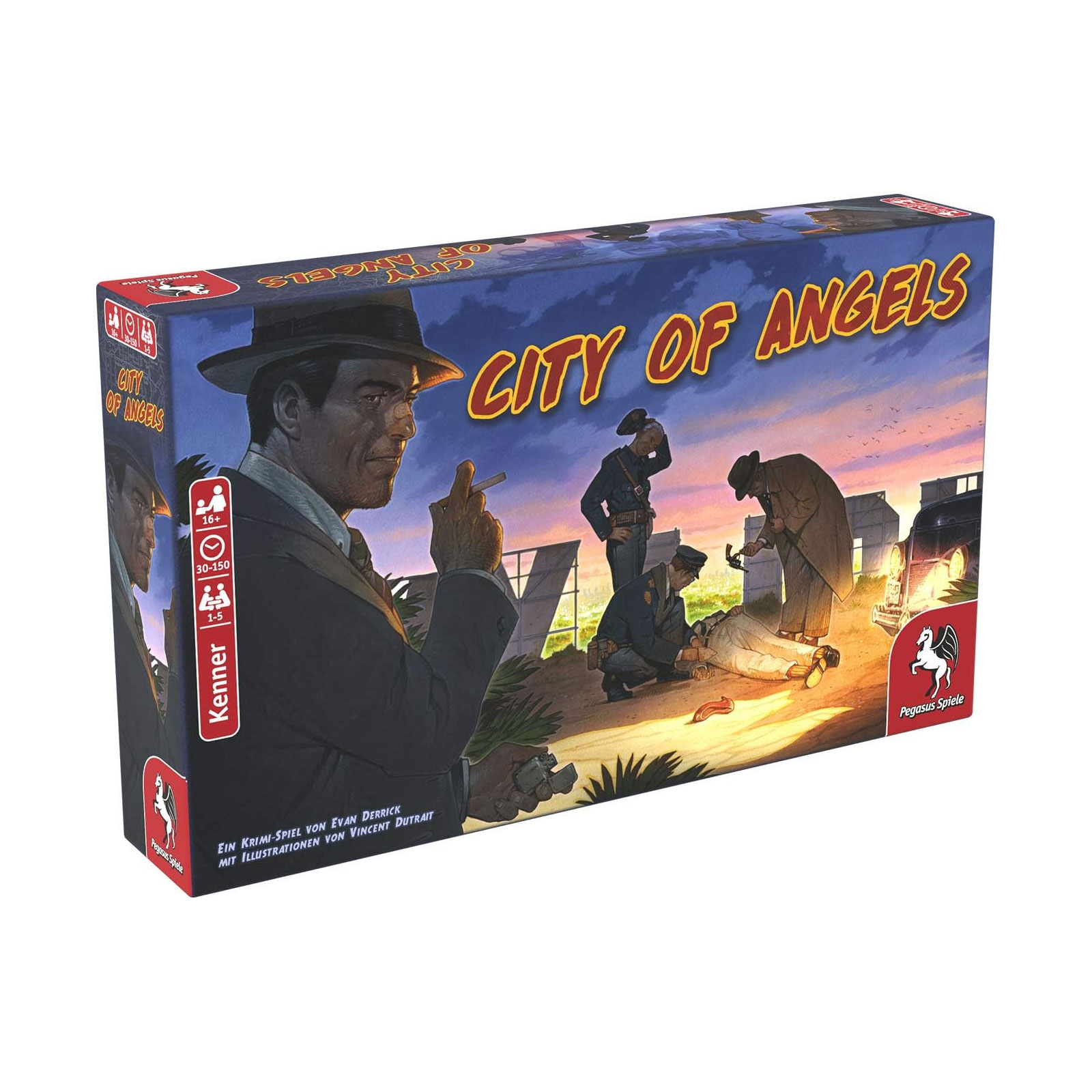 Pegasus Spiele City of Angels 57460G Brettspiel