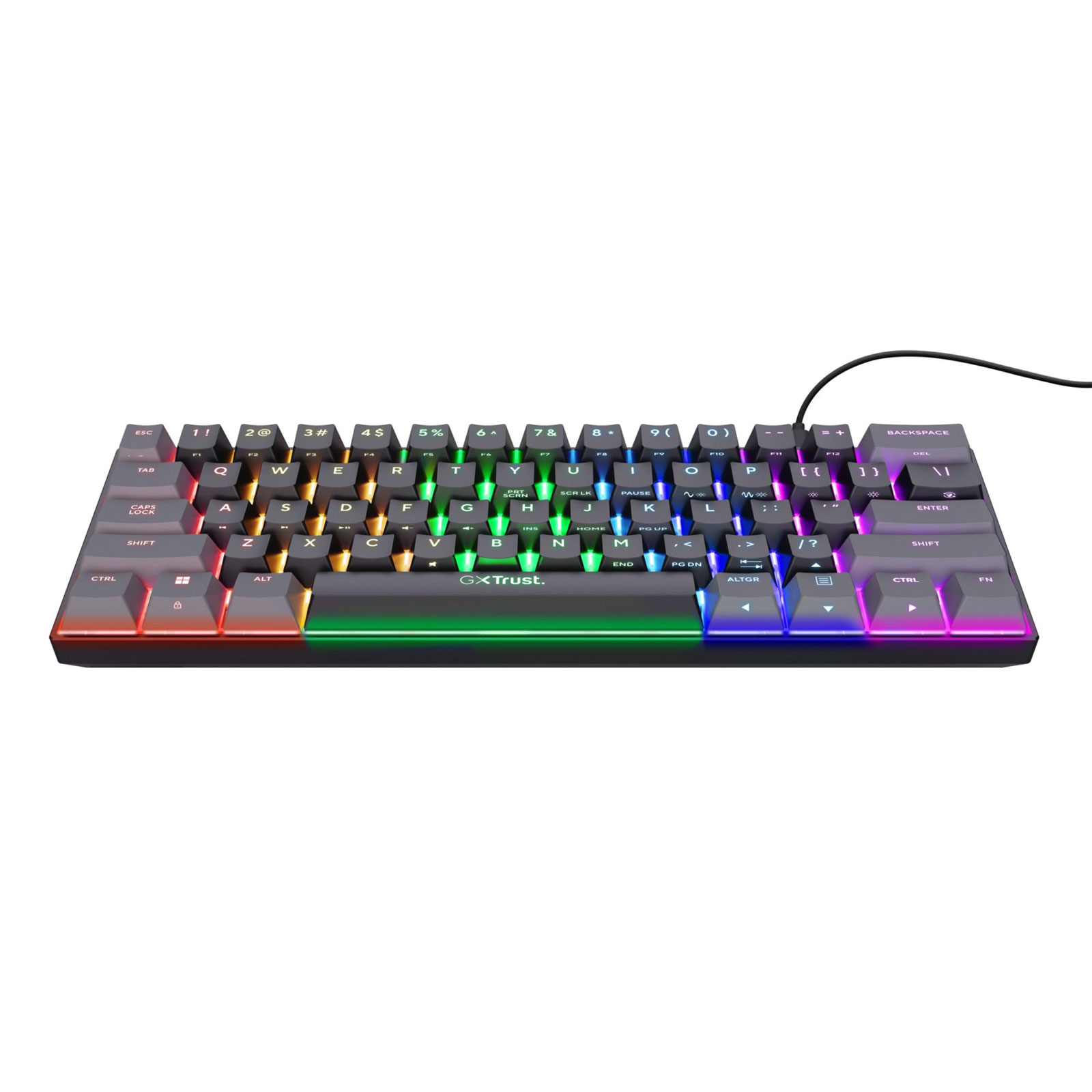 Trust GXT867 ACIRA Mechanische Gaming Tastatur Mini