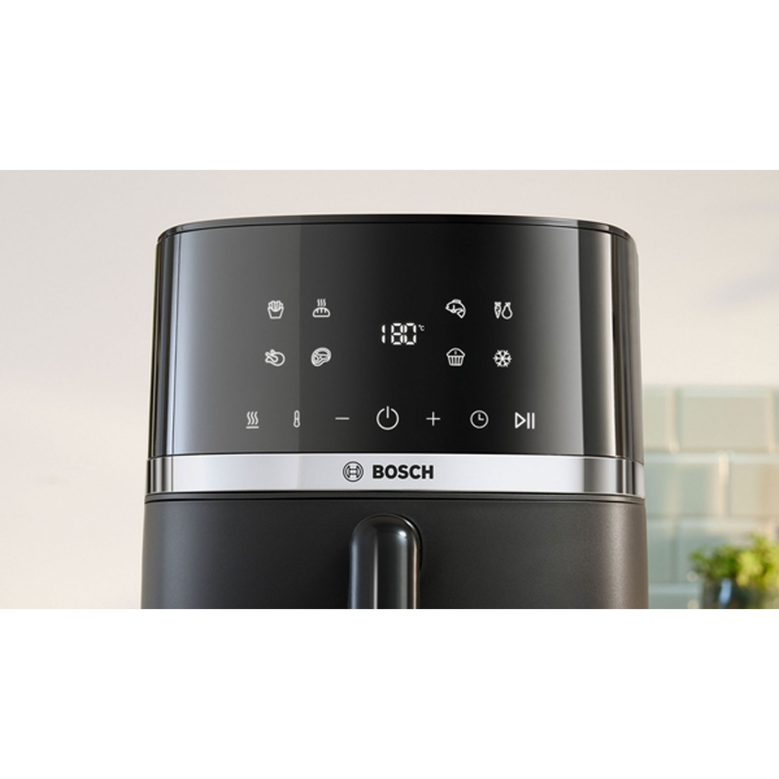 Bosch MAFS2462B Serie 4 Heißluftfritteuse, Schwarz
