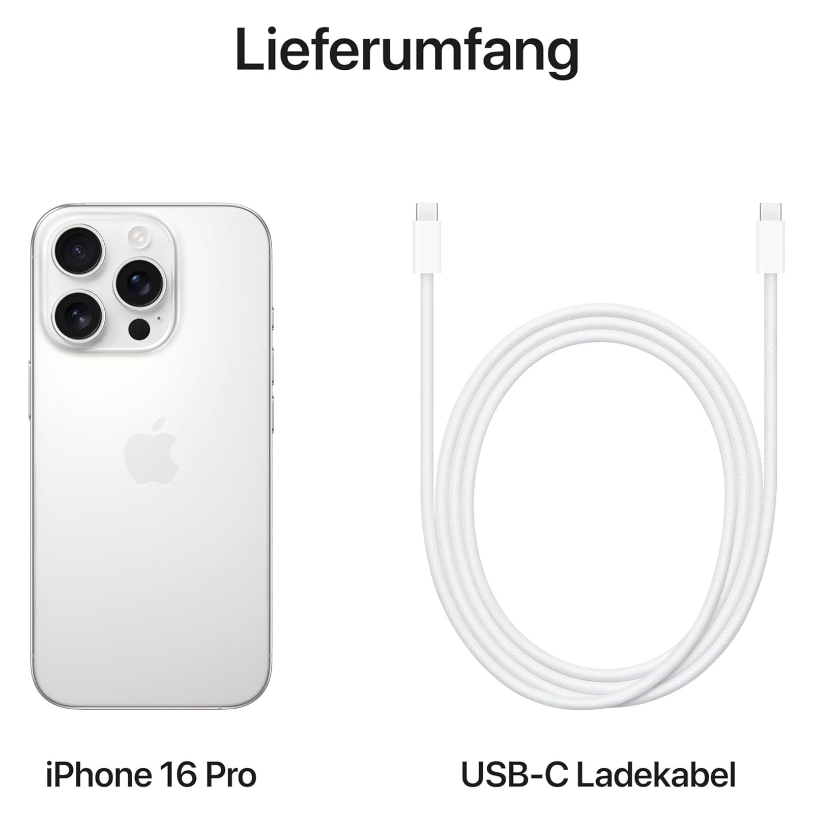 Apple iPhone 16 Pro 256GB Titan Schwarz