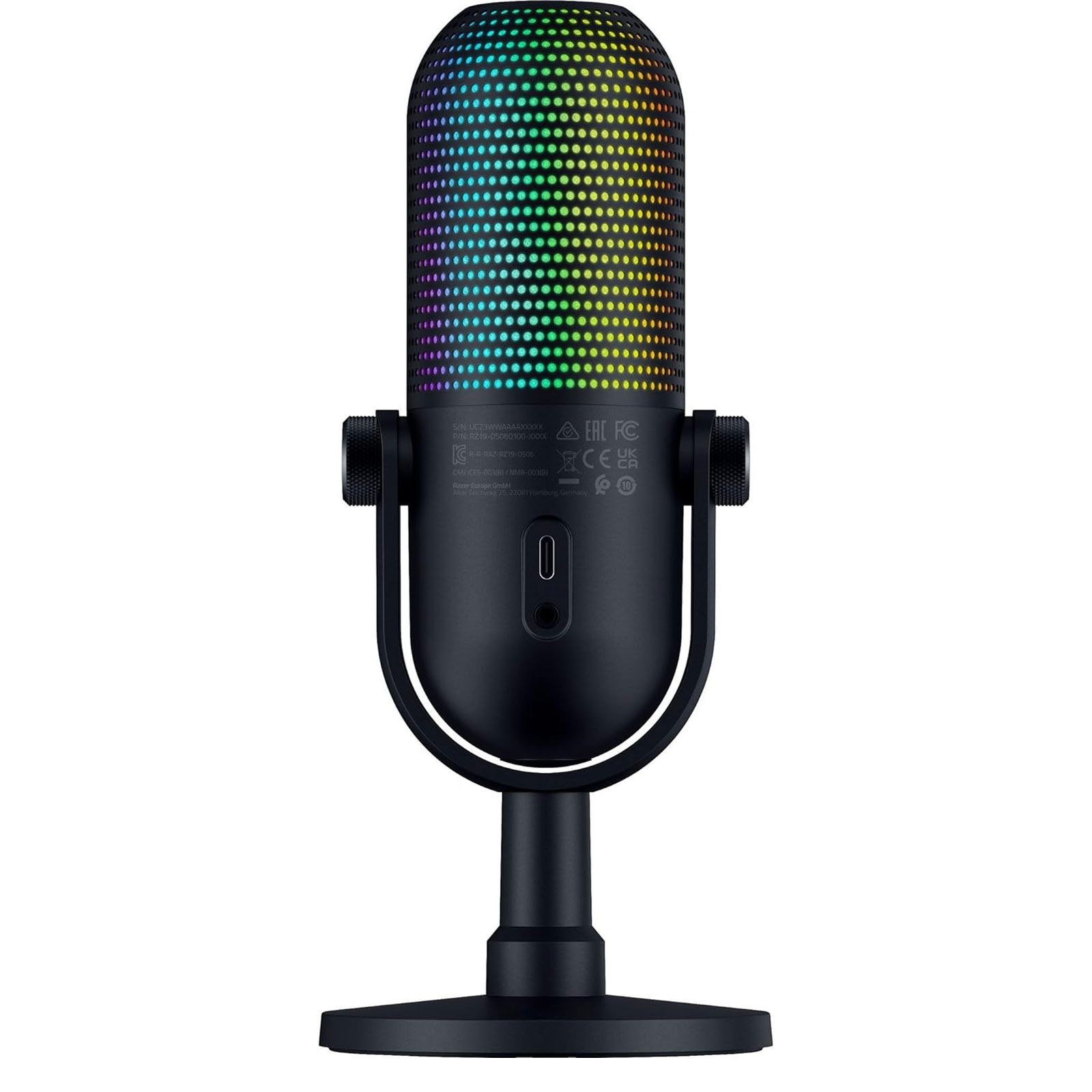 Razer Seiren V3 Chroma Tischmikrofon Kondensatorkapsel ap-to-Mute-Sensor