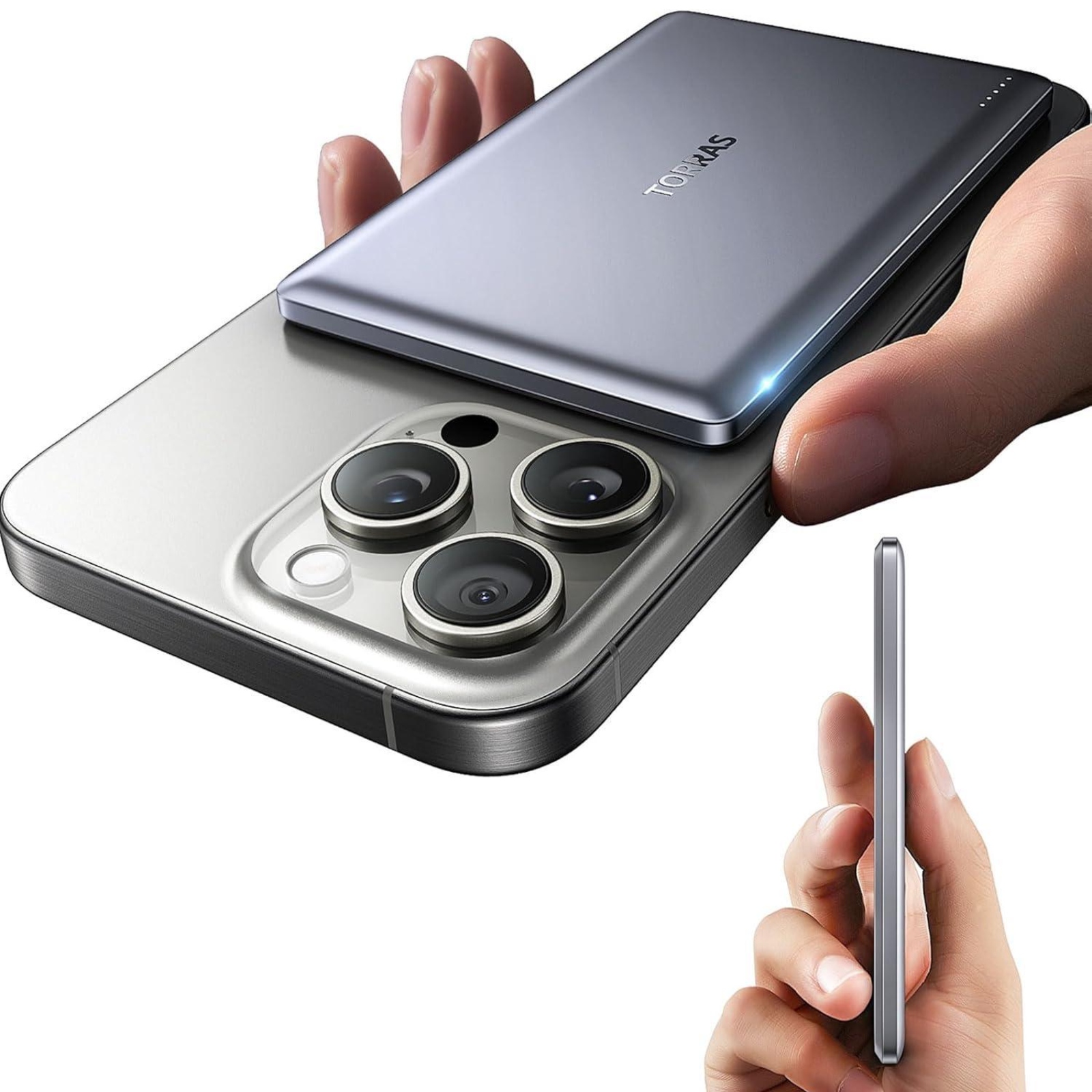 Torras MiniMag Power Bank 5,000mAh Dark Grey