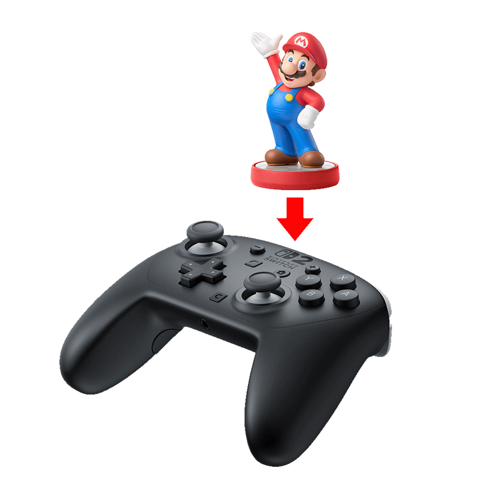 Nintendo Switch 2 Pro Controller schwarz