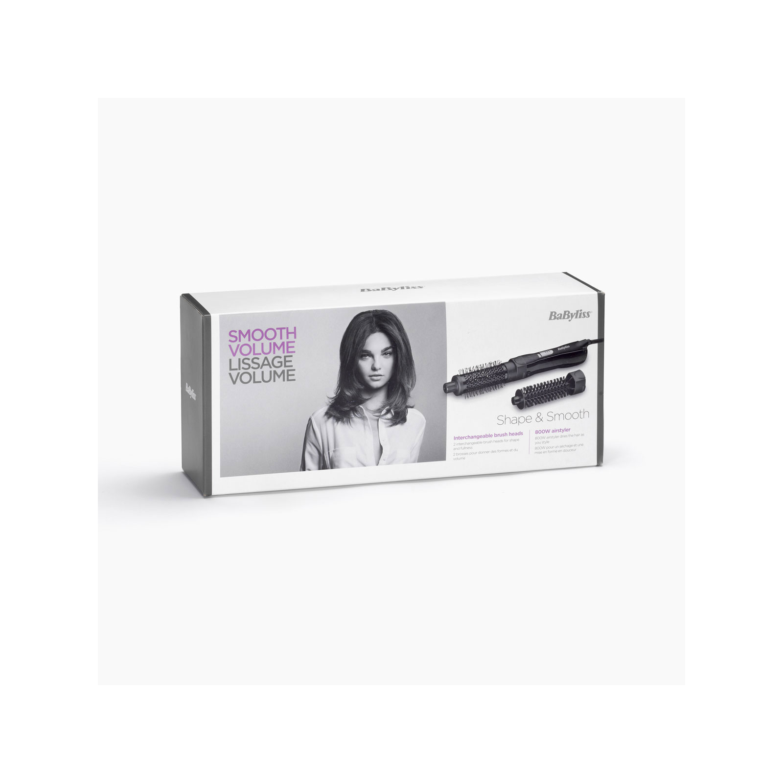 Babyliss Shape & Smooth Warmluftbürste AS86E