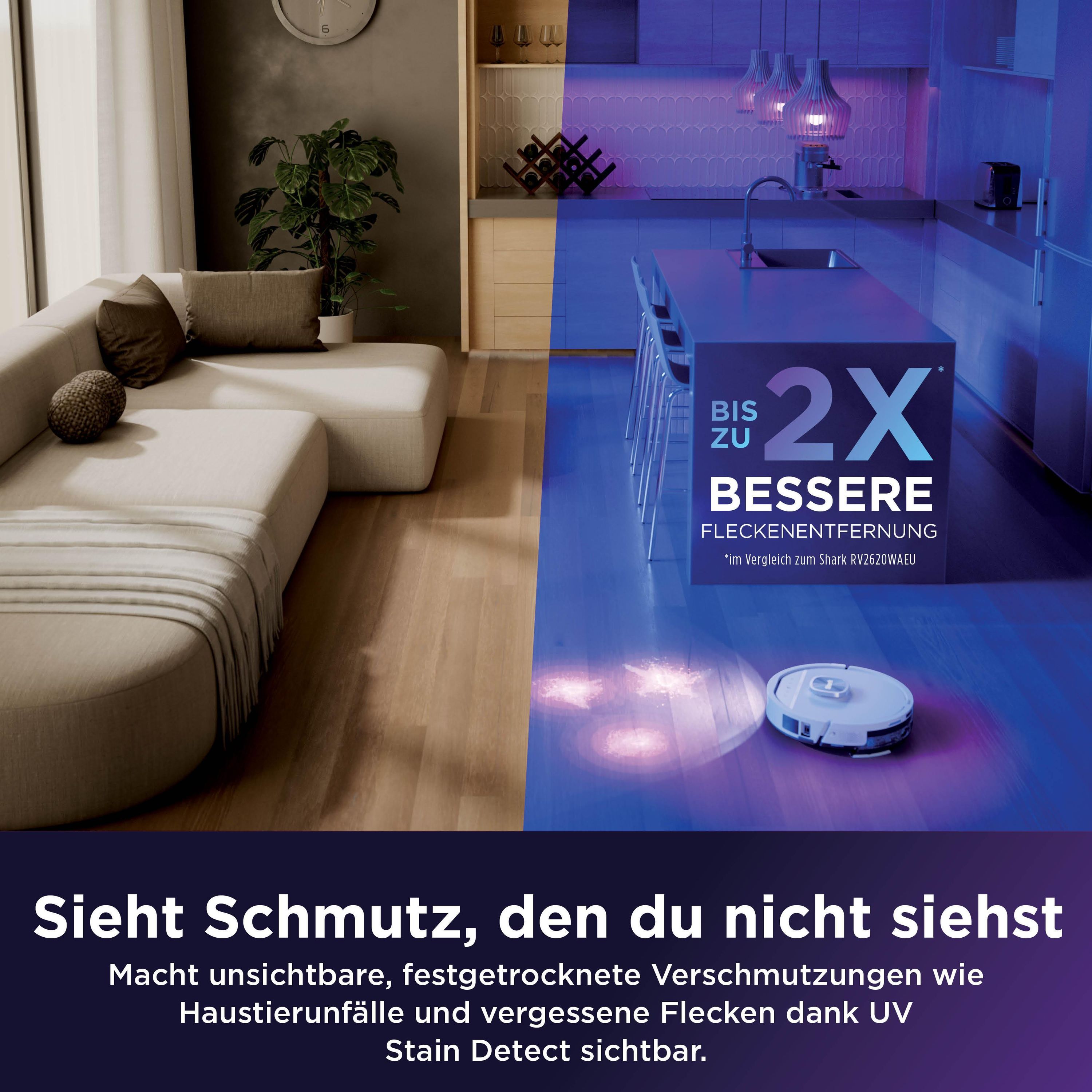 Shark RV3010XEEUWH Saugroboter mit Wischfunktion