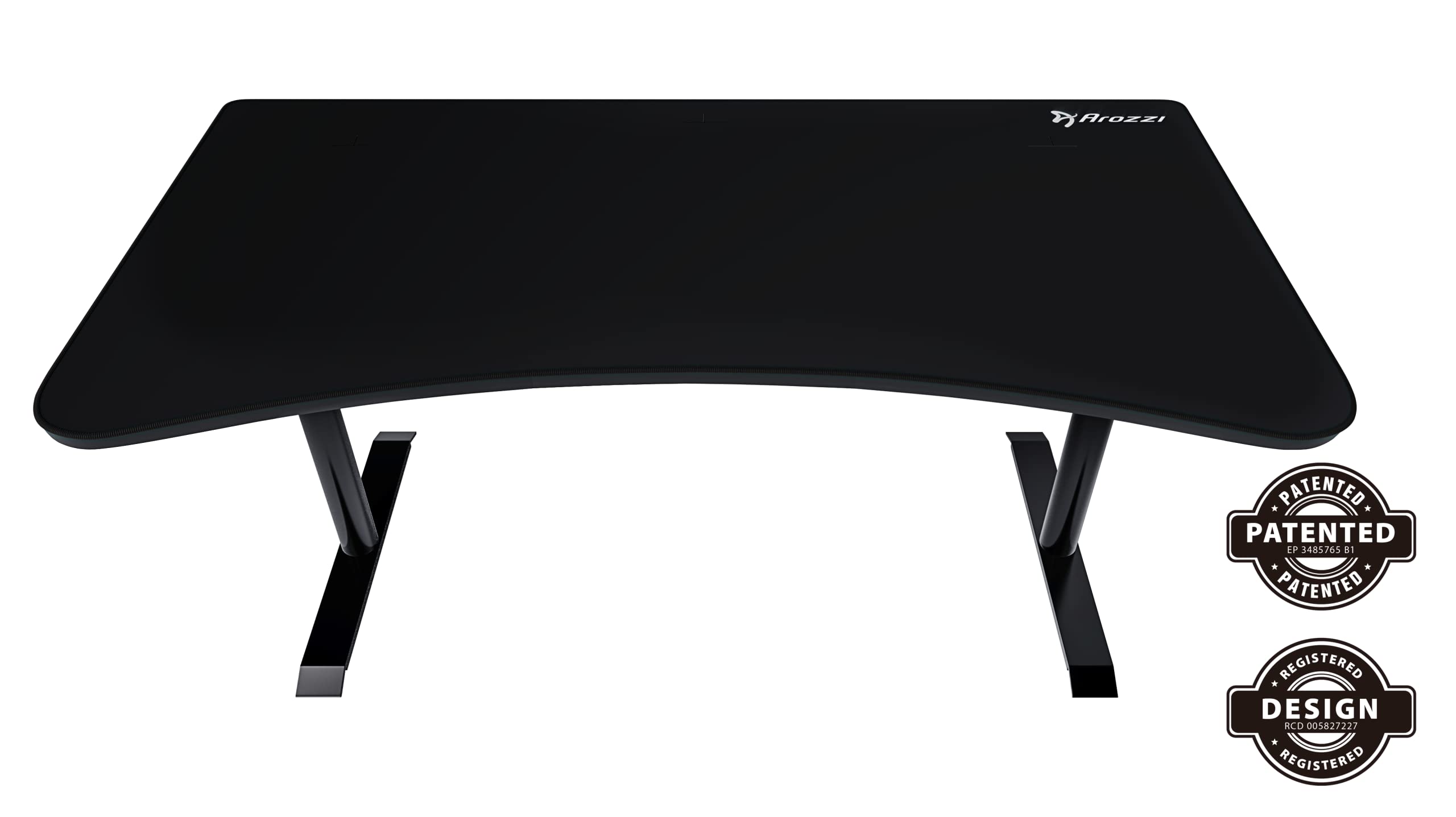Arozzi Arena Gaming-Tisch, Pure Black