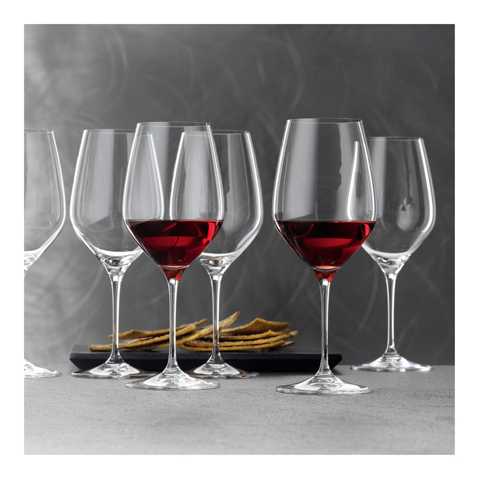 Spiegelau & Nachtmann, 6-teiliges Bordeauxkelch Set, Kristallglas, 810 ml, Topline, 4190135