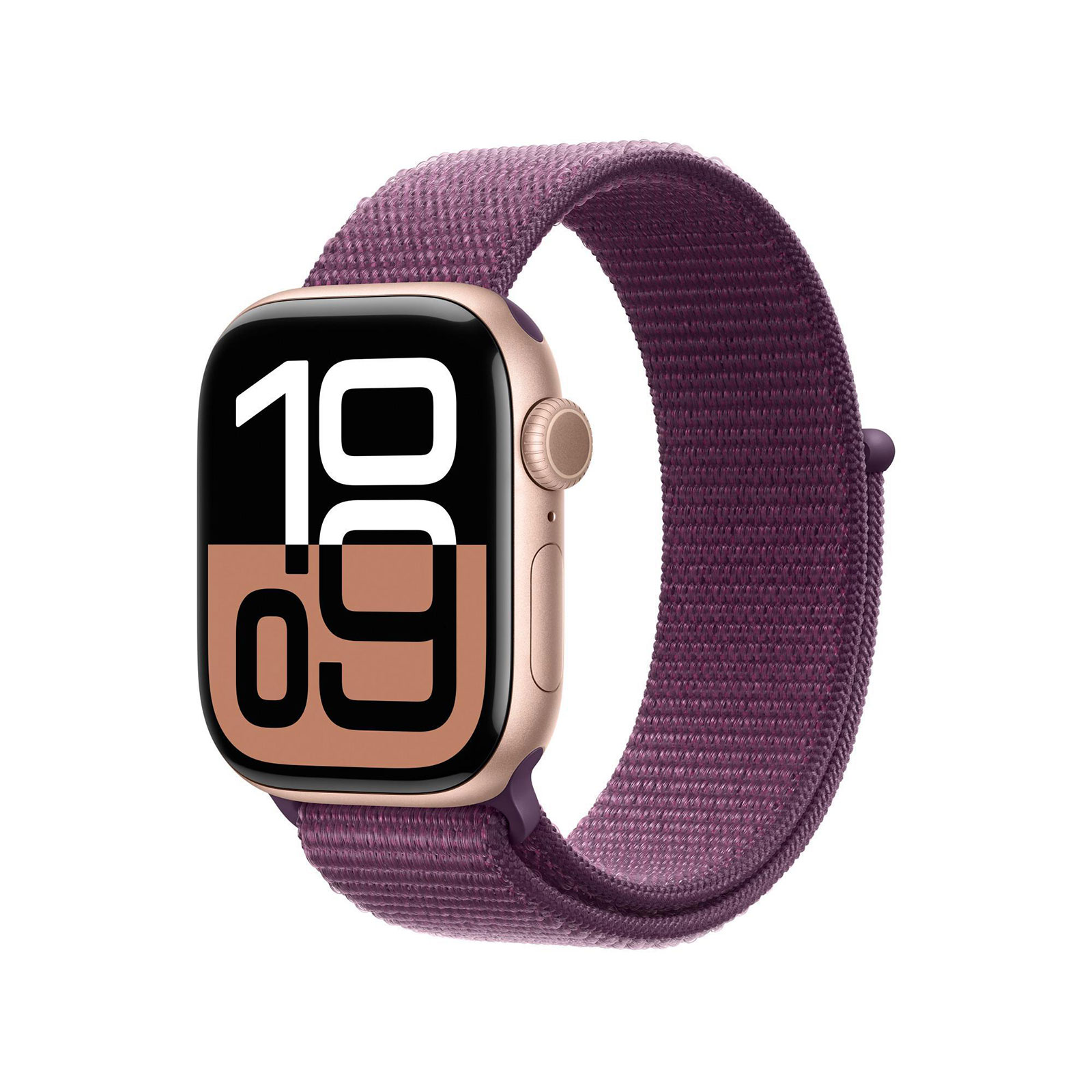 Apple 42 mm Sport Loop Pflaume (MXKY3ZM/A, Passend für einen Handgelenkumfang von 130-200 mm)