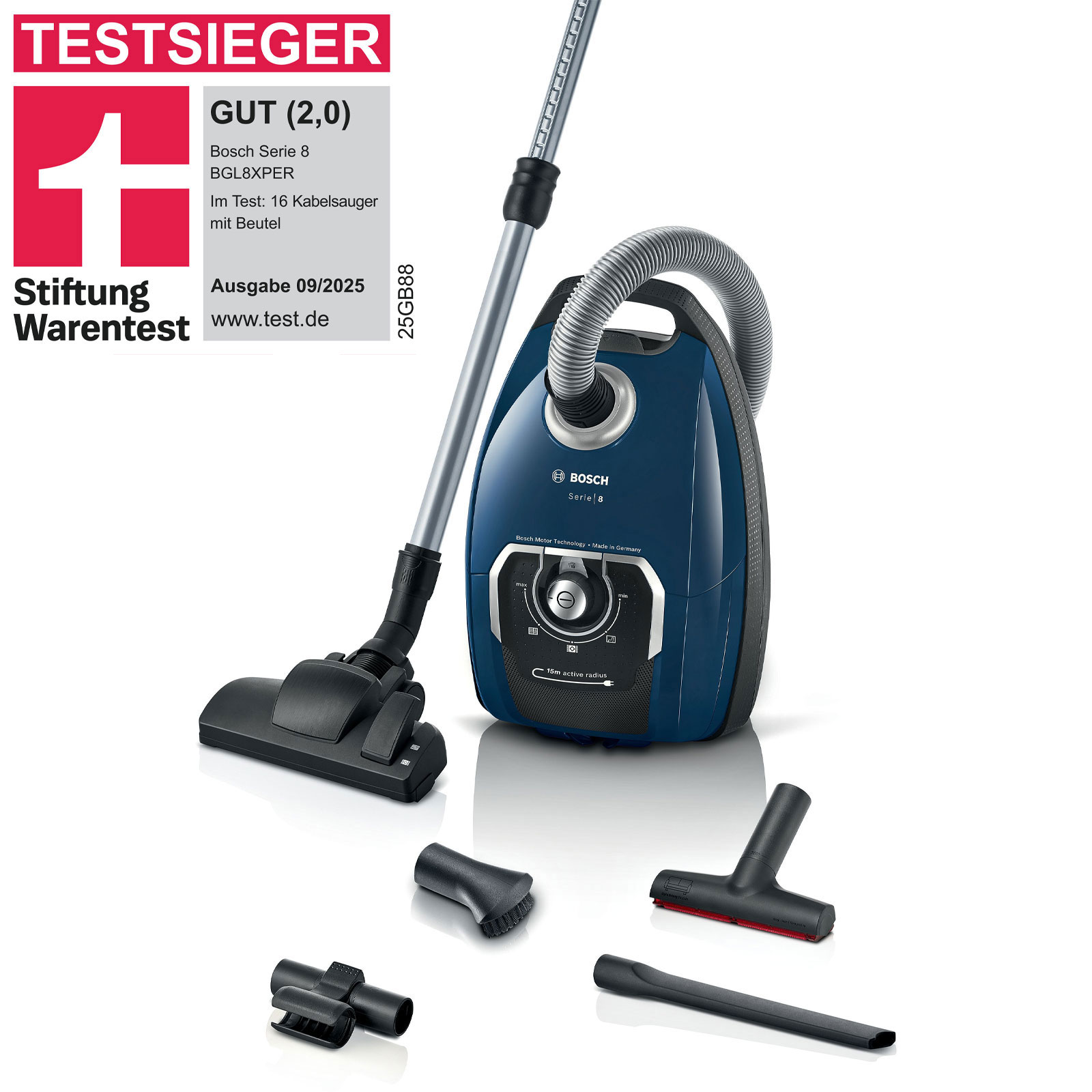 Bosch BGL8XPER Bodenstaubsauger mit Staubbeutel