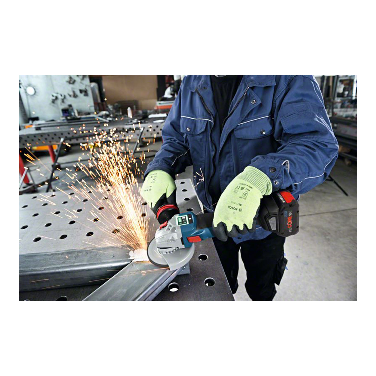Bosch Professional GWS 18V-10 PSC (2x5,5Ah; L)
