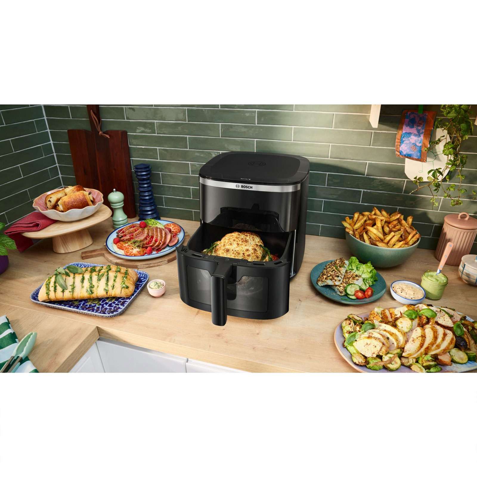 BOSCH Serie 6 MAFS2671B Heißluftfritteuse