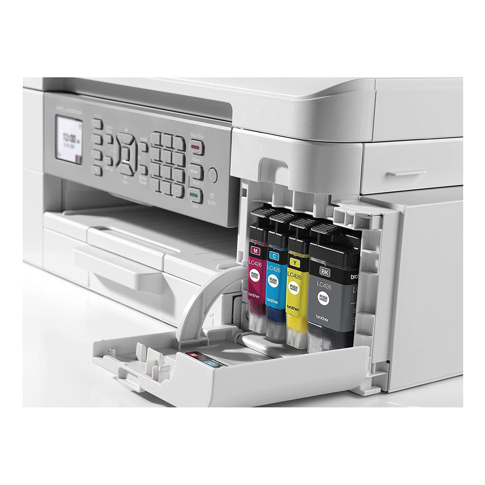 BROTHER MFC-J4340DWE Eco Pro Multifunktionsdrucker (Tintenstrahldrucker, 4-in-1, Fax, Scanner, Kopierer, WLAN, A4, Farbe)