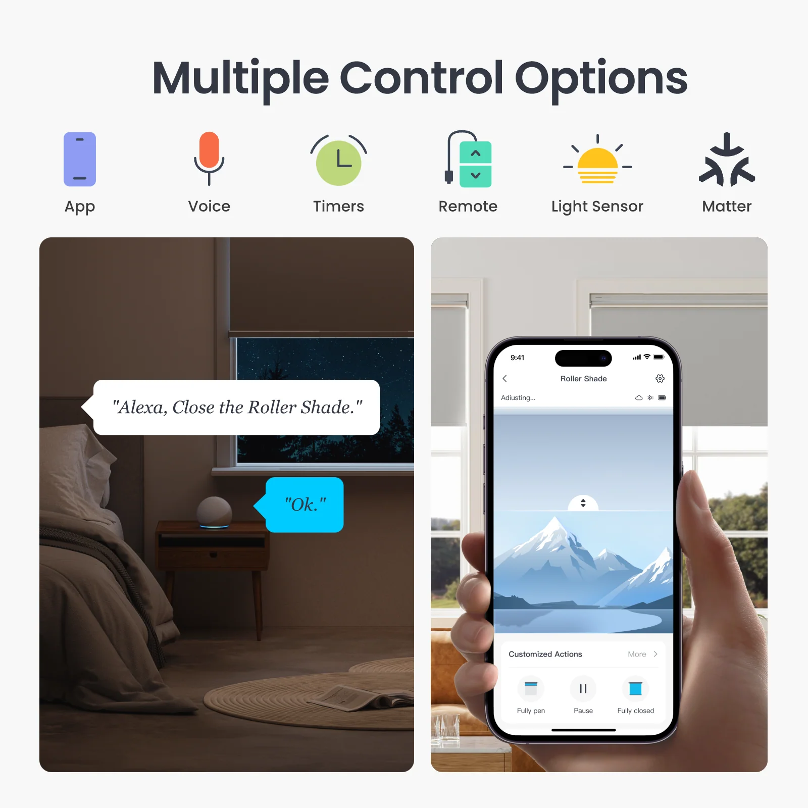 SwitchBot Rollo Shade, Größe XL