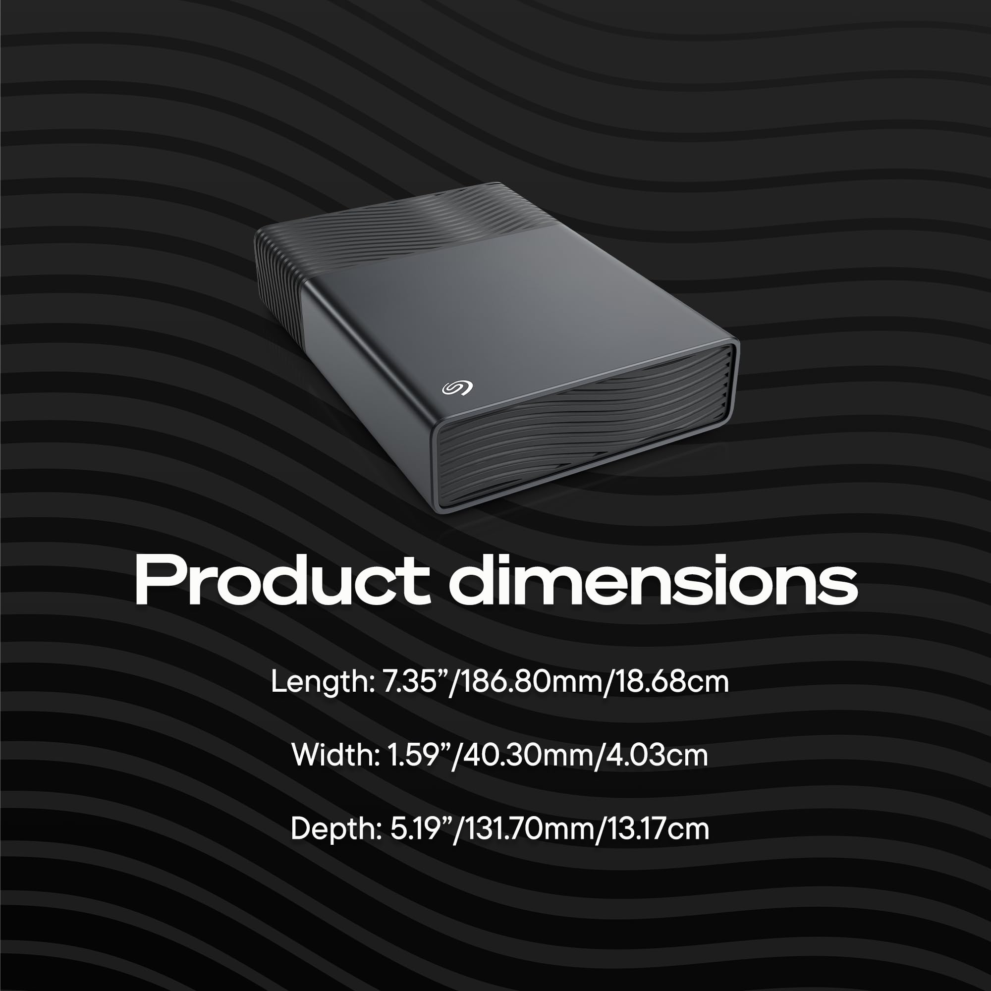 Seagate One Touch Desktop 8TB, Externe Festplatte, USB-C Powered