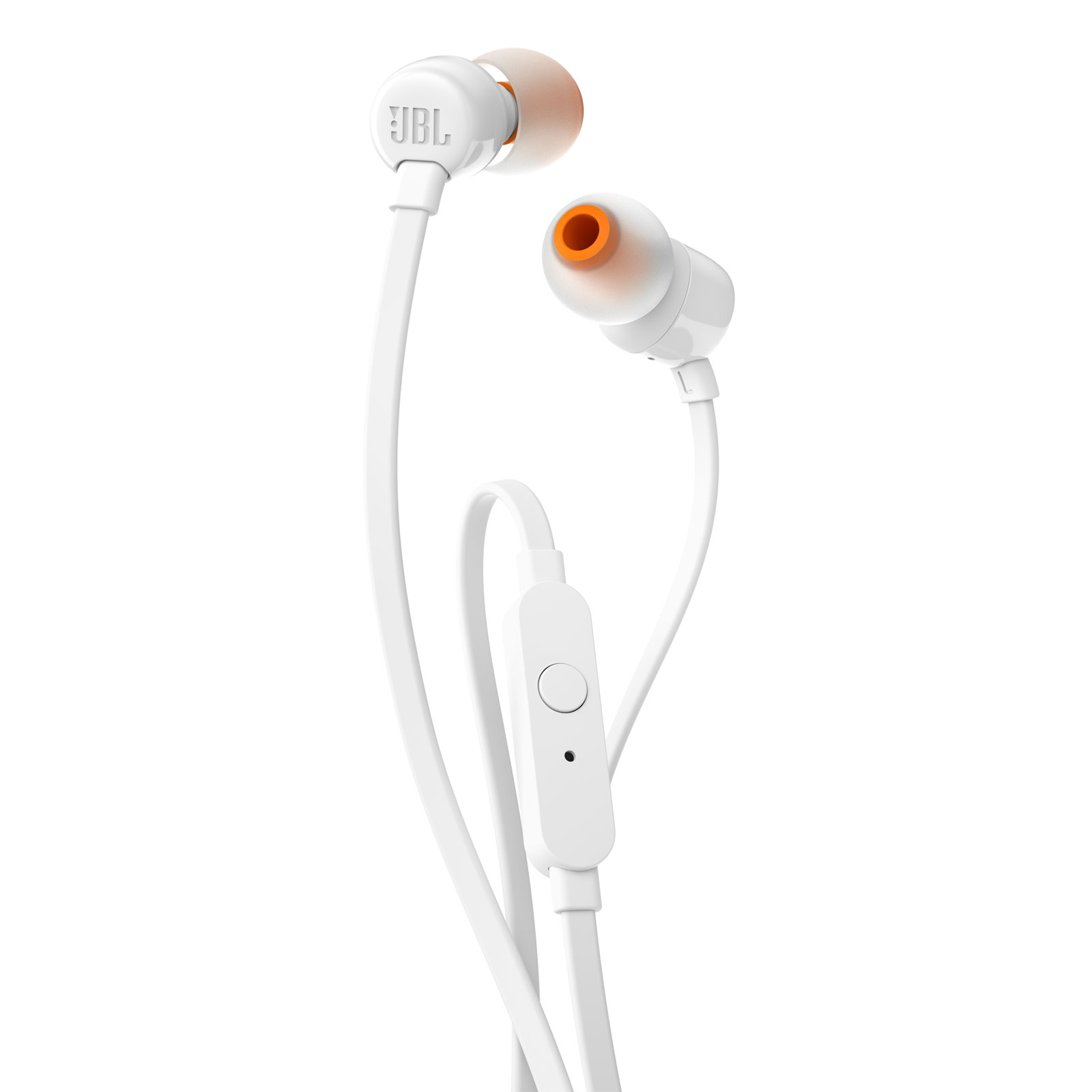 JBL T110 In-Ear Kopfhörer Flachkabel 3,5mm Anschluss Leicht Headphones
