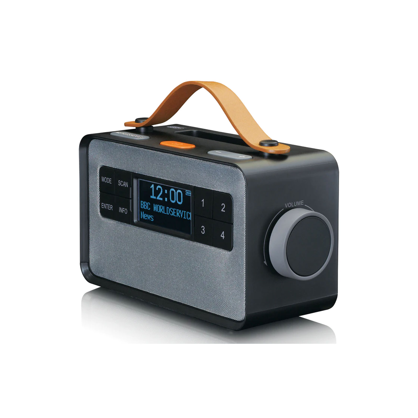 Lenco DAB+ Radio PDR-065 Digital-Tuner DAB+ UKW (FM) Bluetooth