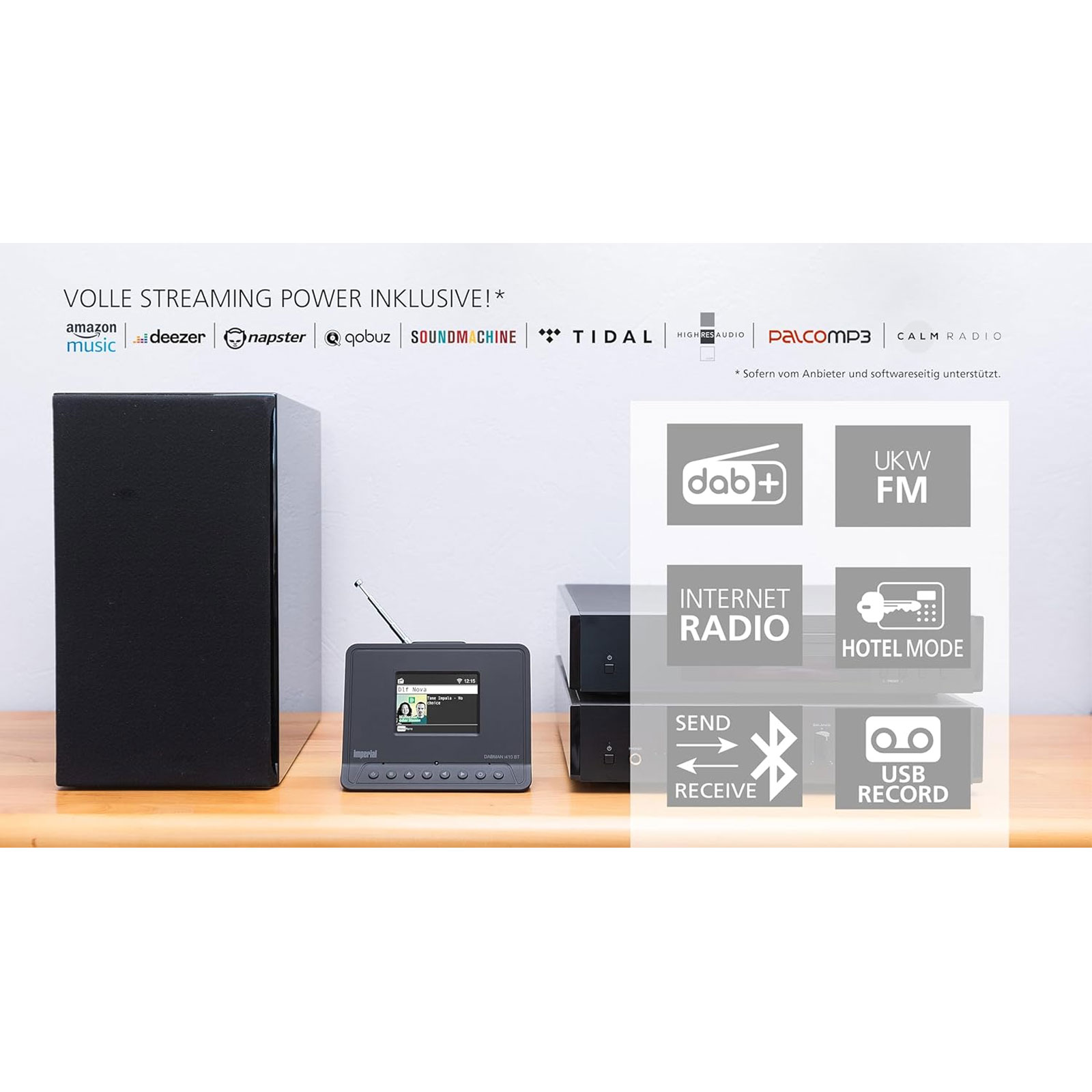 IMPERIAL DABMAN i410 BT DAB+ Internetradio