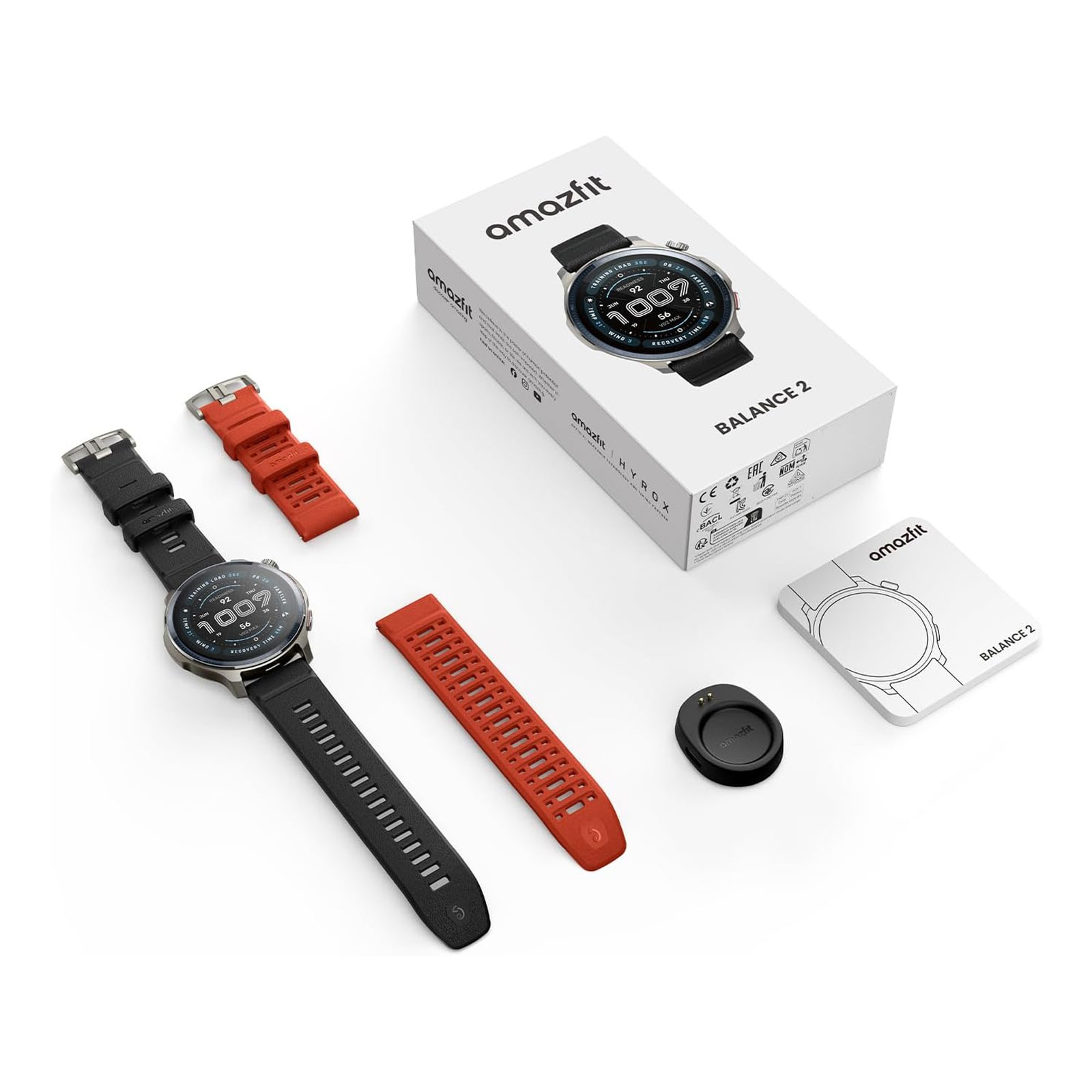 Amazfit Balance 2 - Black Smartwatch