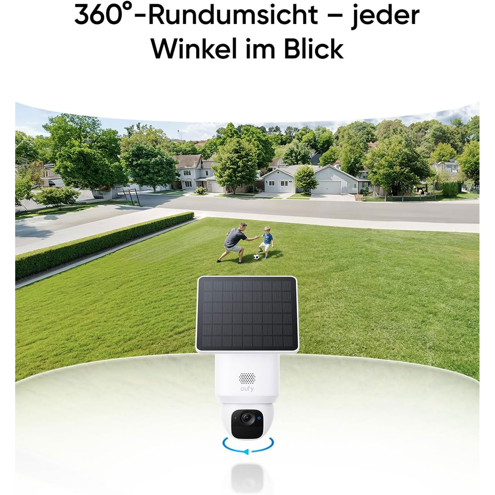 eufy Cam Solo E30 mit Solarpanel Außenkamera
