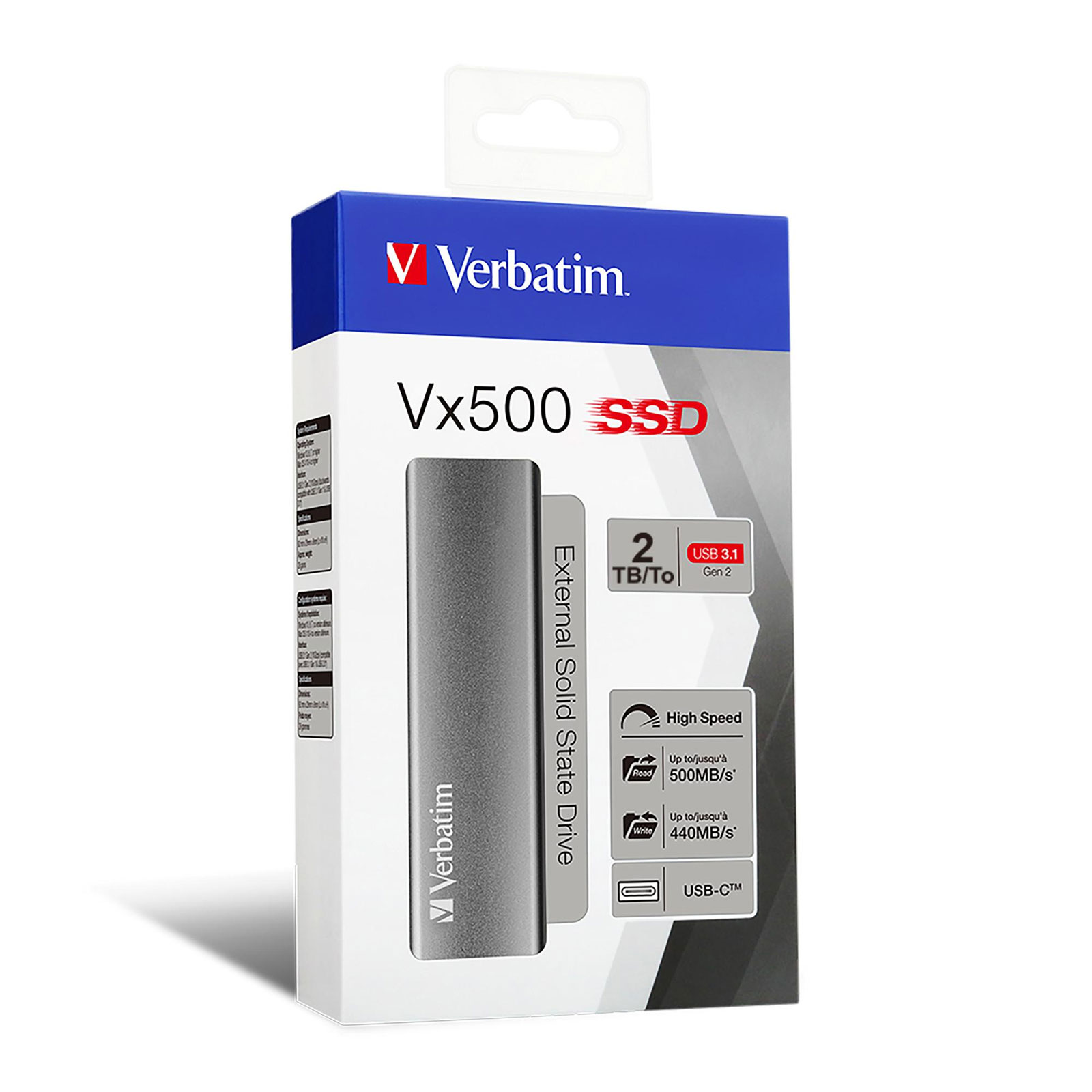 SSD VX500 extern 2TB USB3.1 G2