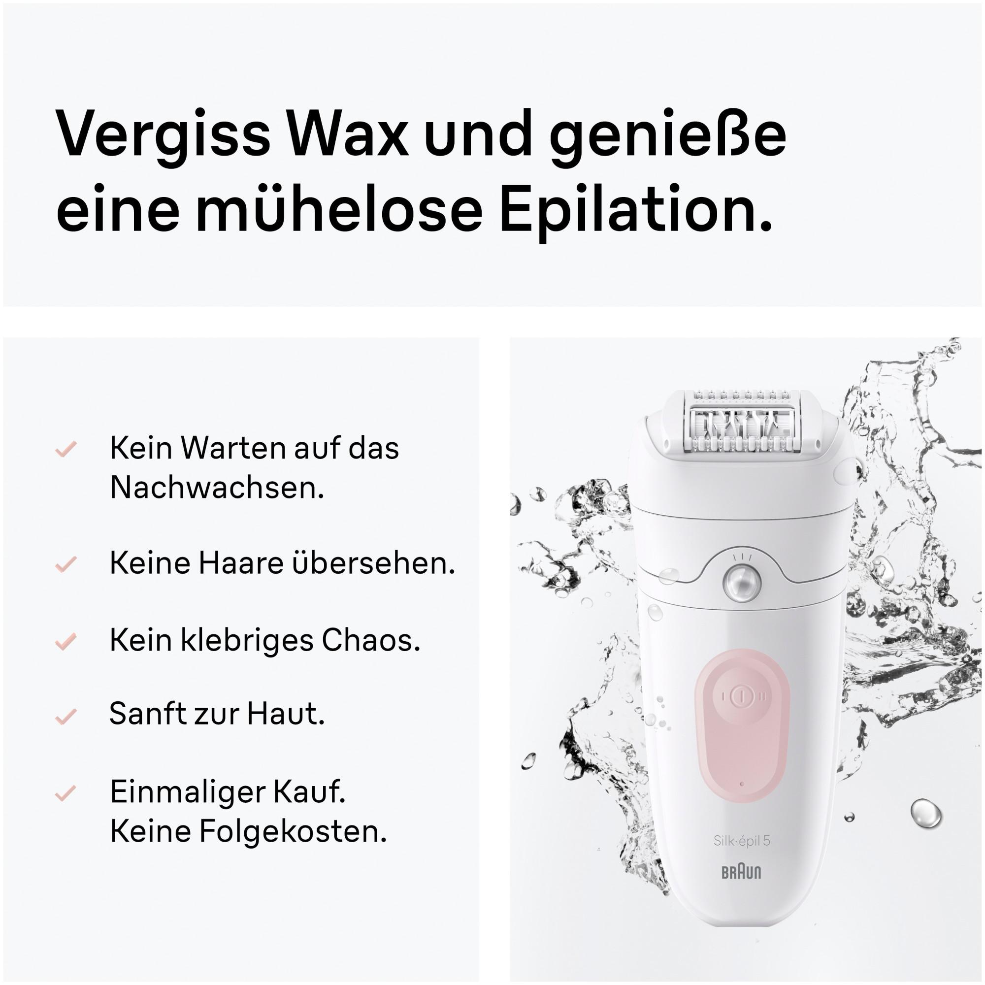 BRAUN Silk·épil 5, Wet & Dry Epilierer