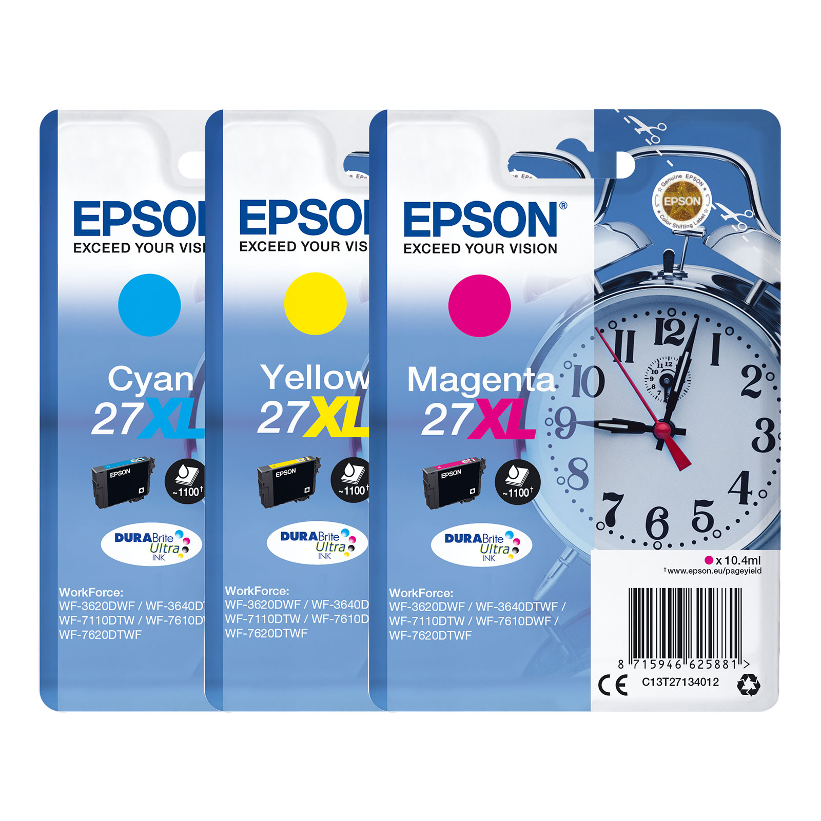 Epson C13T27114012 Wecker Druckerpatrone