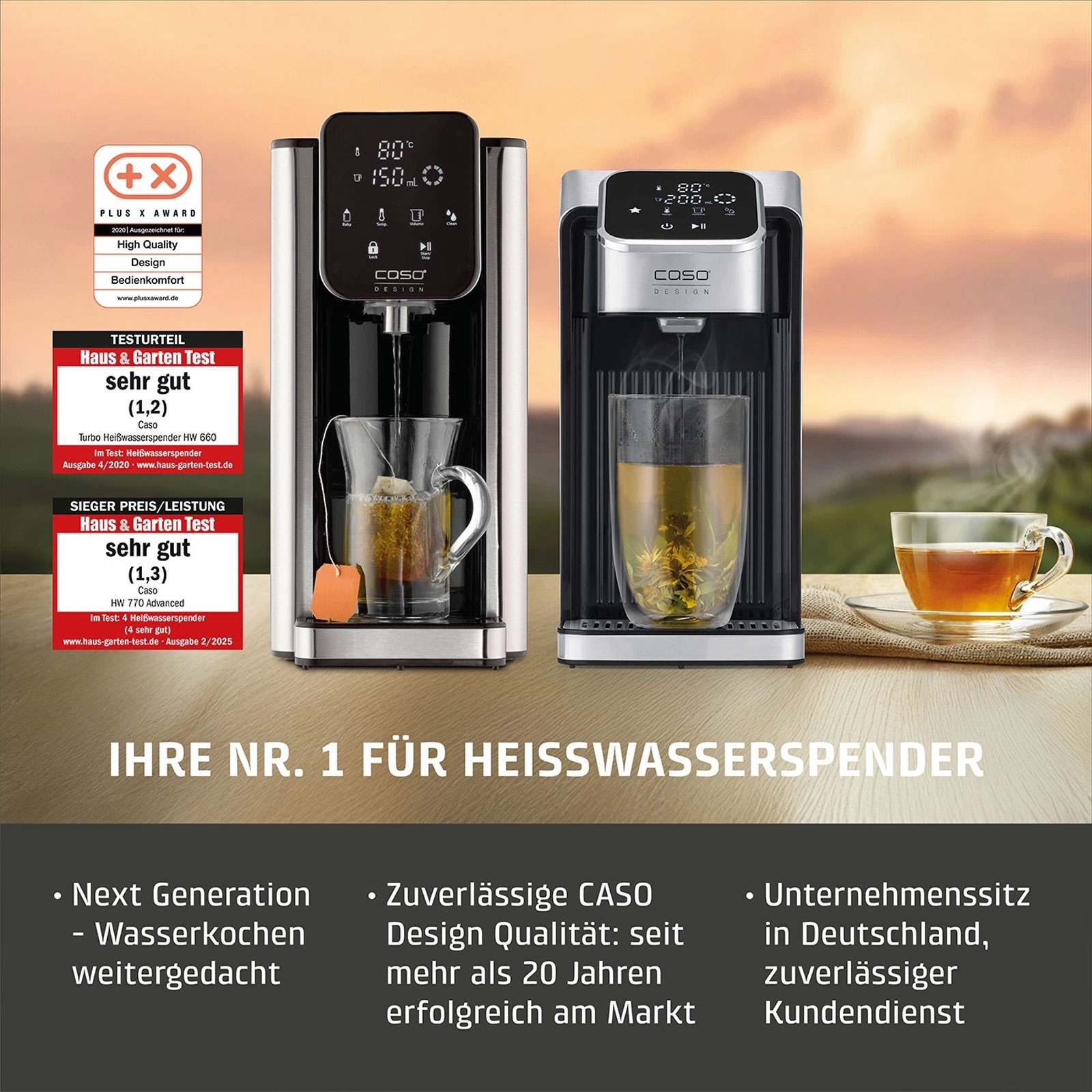 Caso 1889 HW 770 Advanced Turbo Heißwasserspender