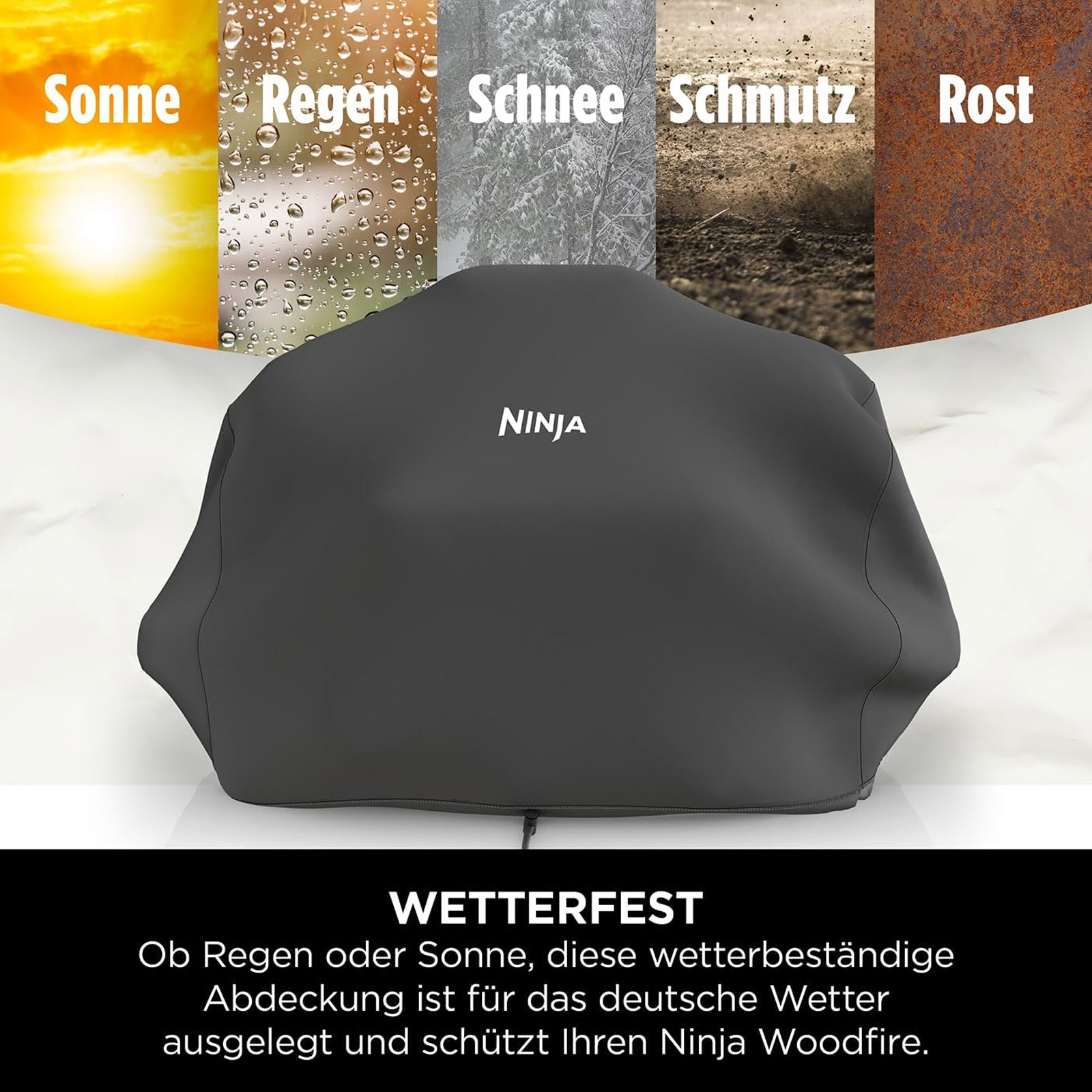 Ninja Woodfire Grillabdeckung (kompatibel mit Ninja Woodfire OG701DE/EU) Ninja Woodfire Grillabdeckung (kompatibel mit Ninja Woodfire OG701DE/EU)