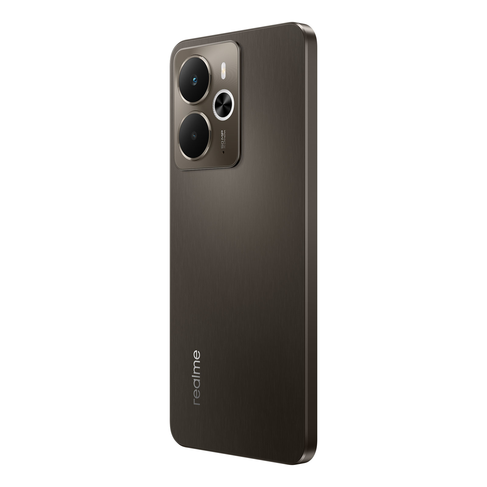 realme 14 5G, 8GB+256GB Storm Titanium Smartphone (6,67 Zoll, 50 MP, 6000-mAh, Octa-Core, Fingerabdrucksensor, braun)