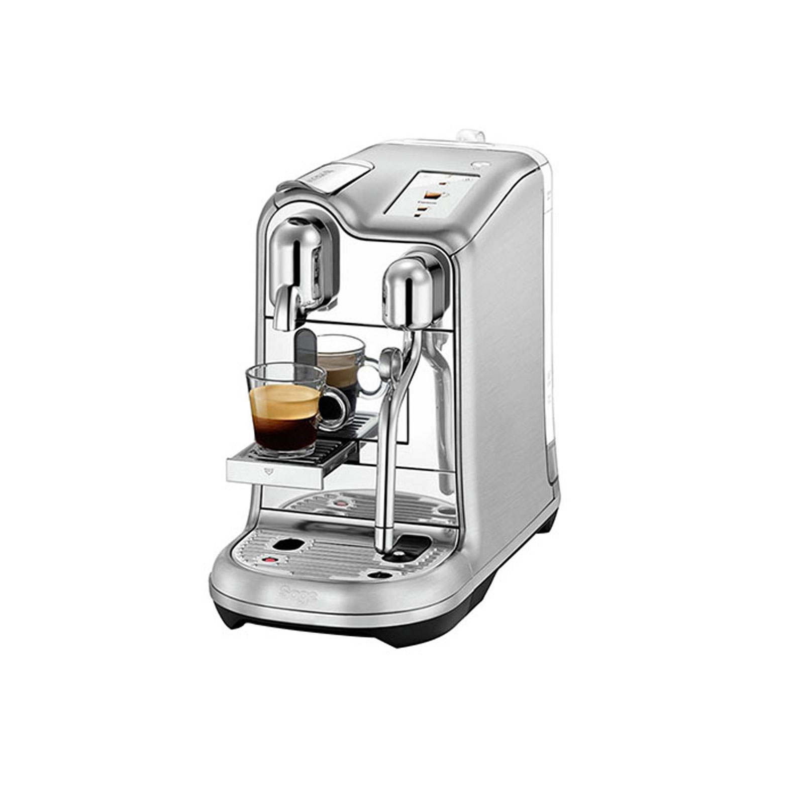 Sage The Creatista Pro Nespresso-Maschine gebürsteter Edelstahl