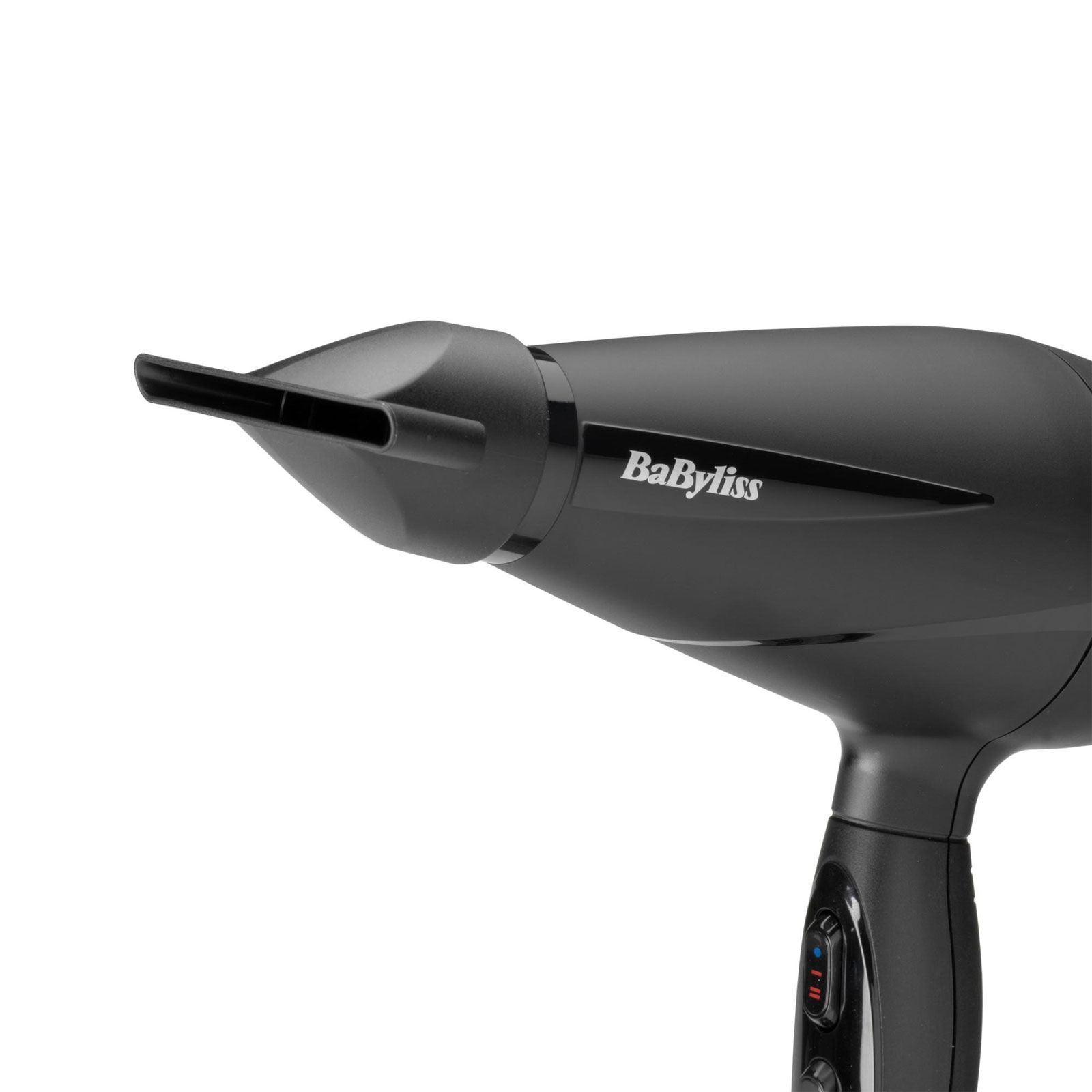 BABYLISS Haartrockner 6710DE Turbo Pro 2100 (2.100 Watt, AC-Motor, 2 Temperatur-/ 2 Geschwindigkeitsstufen, feststellbare Kaltlufttaste, Ionen-Technologie, 2 Zentrierdüsen, Diffusor, 2,8 m Kabel, Made in Italy)