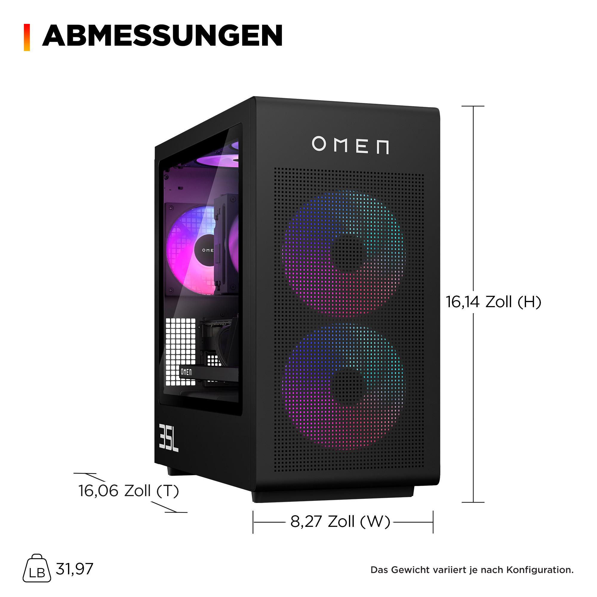 HP Gaming-PC OMEN GT16-1671ng Gaming-PC