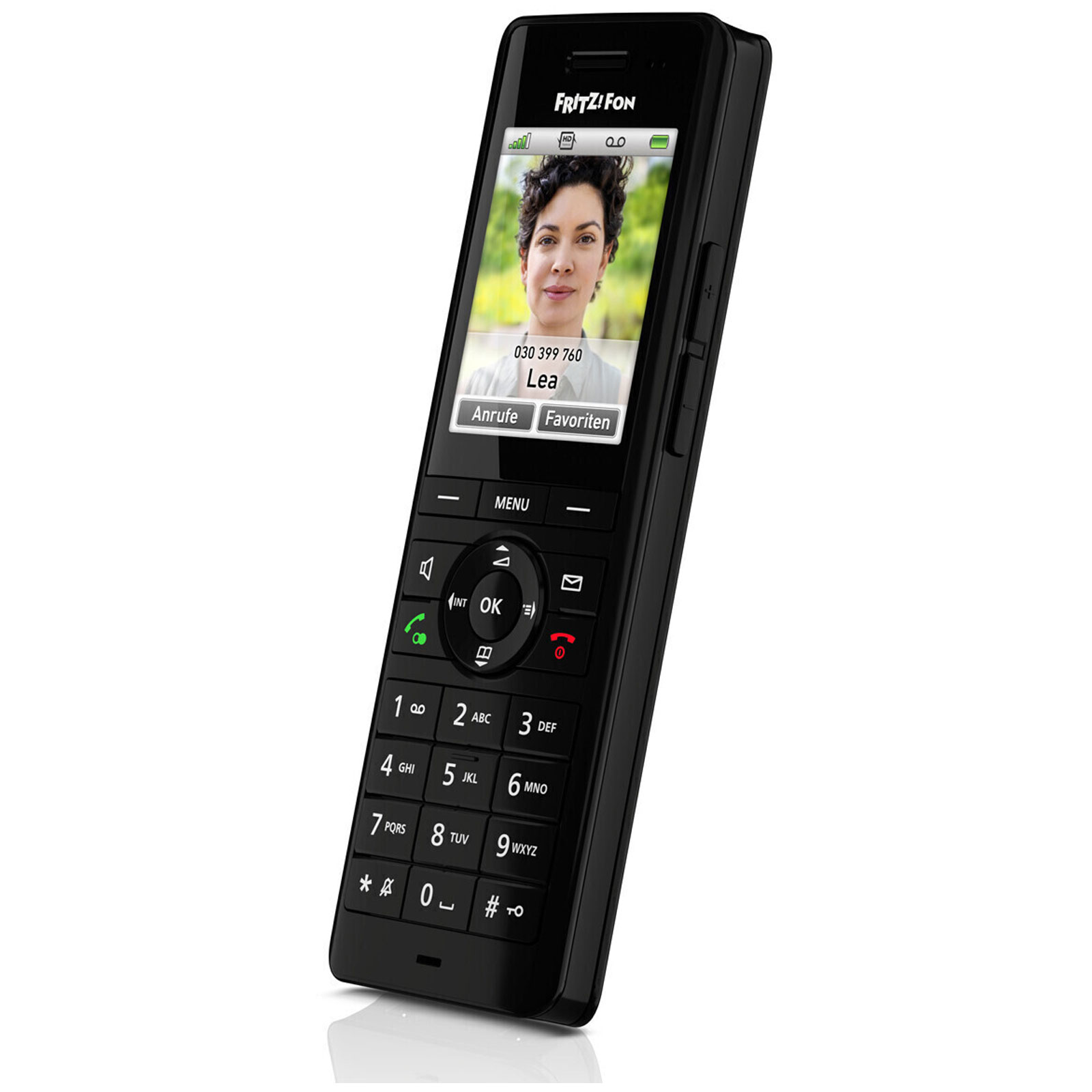 AVM FRITZ!Fon X6 schwarz Schnurloses Telefon