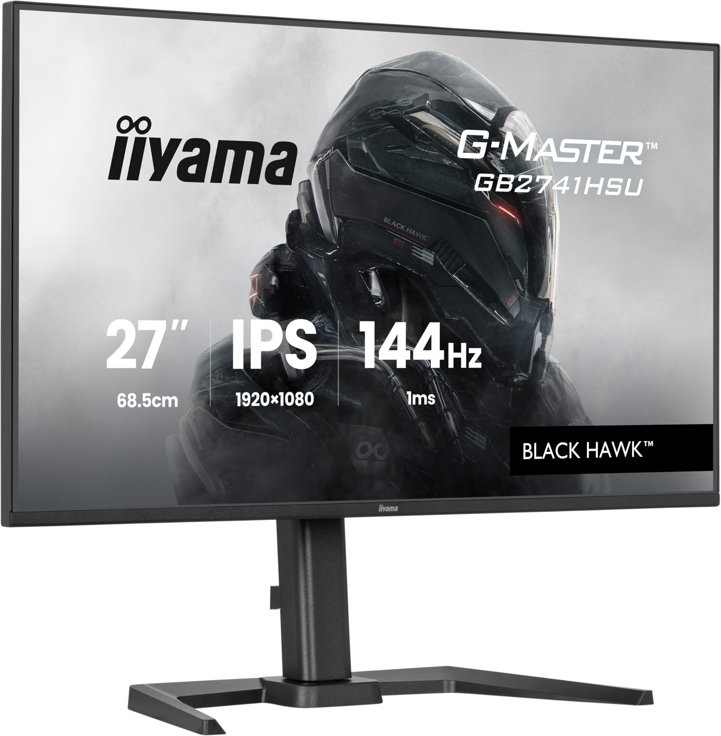 iiyama G-Master Black Hawk GB2741HSU-B1 68,6cm 27" IPS LED Gaming Monitor