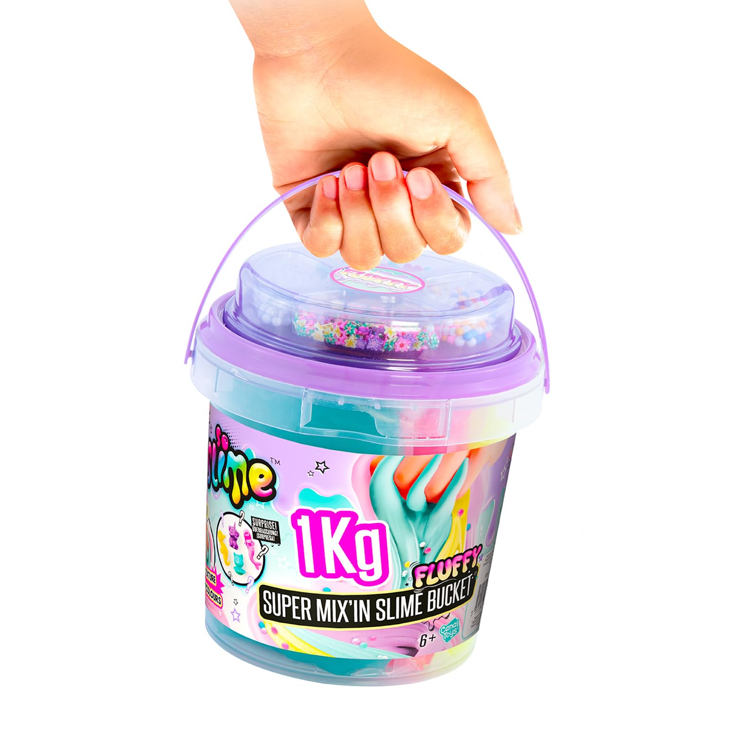 Canal Toys - So Slime - 1 kg fertiger Schleim-Eimer - Mix’in & dekorieren