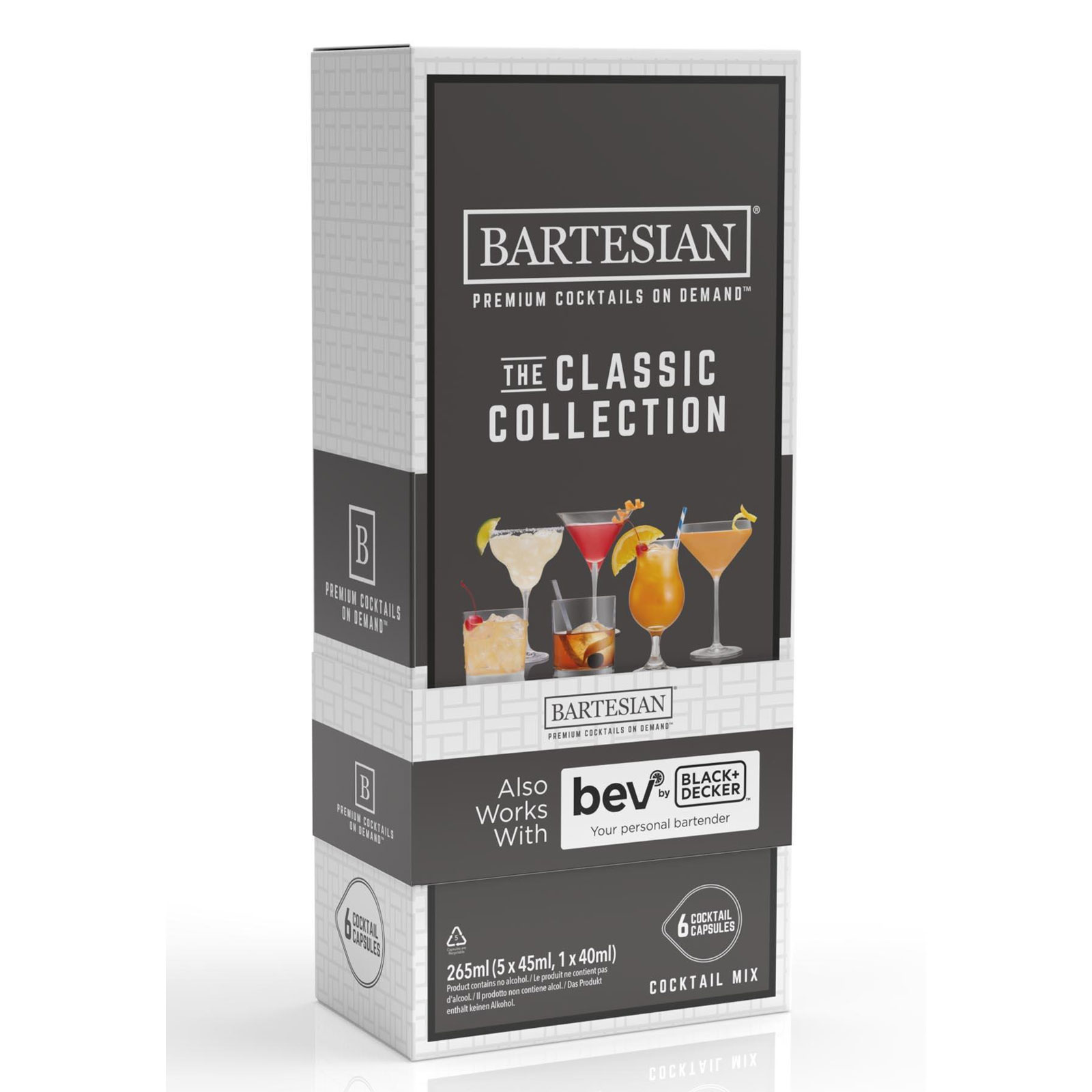 Black + Decker BART101 Cocktail-Kapseln Starterset