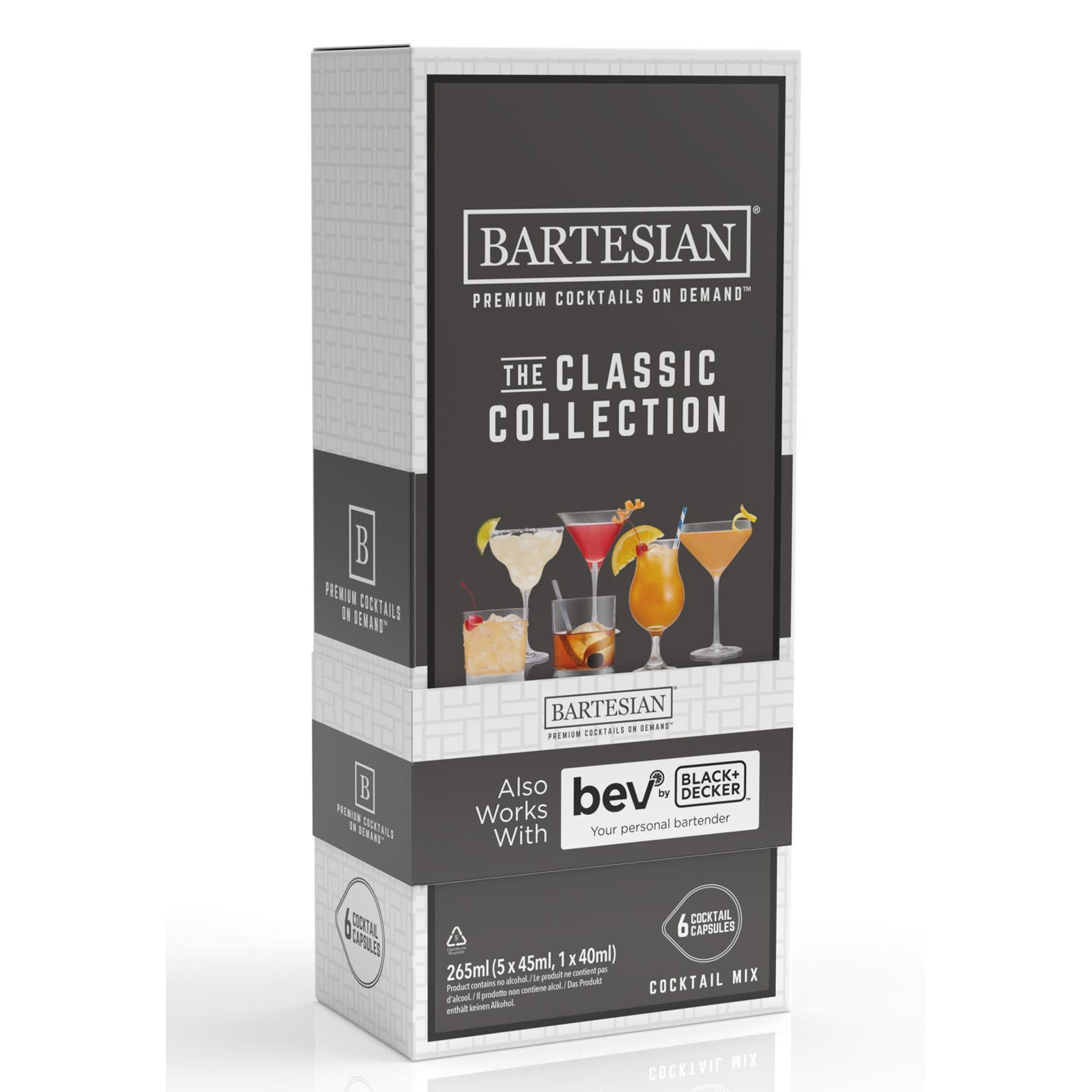 Black + Decker BART101 Cocktail-Kapseln Starterset MHD überschritten 01/25 Black + Decker BART101 Cocktail-Kapseln Starterset MHD überschritten 01/25