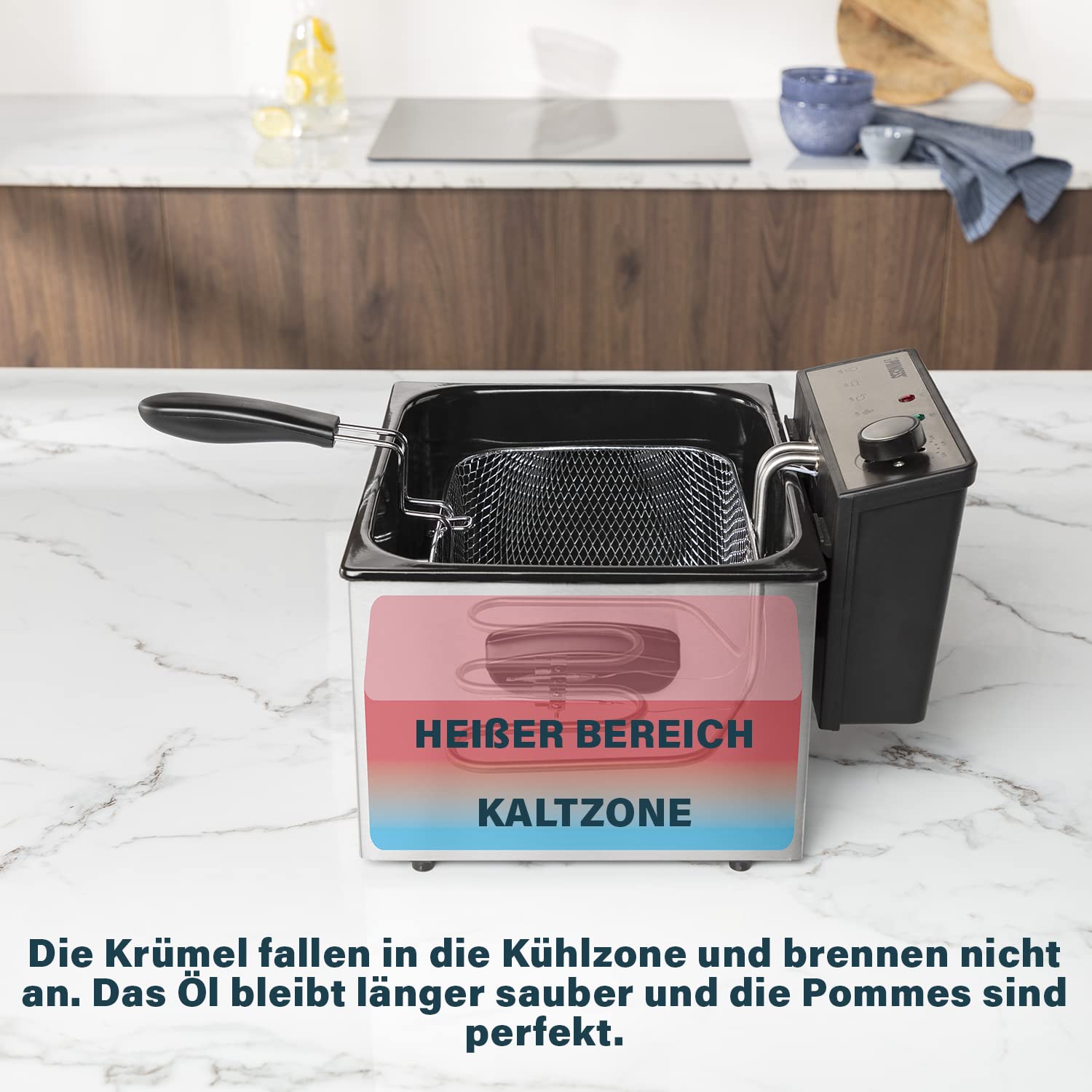 Princess Fritteuse – 3270 Watt, 5 Liter