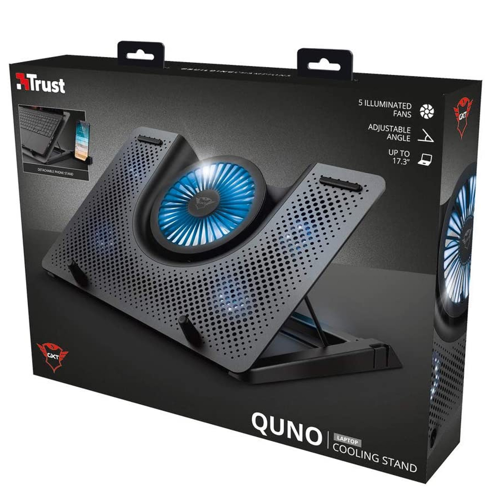 TRUST GXT1125 QUNO LAPTOP   COOLING STAND TRUST GXT1125 QUNO LAPTOP   COOLING STAND
