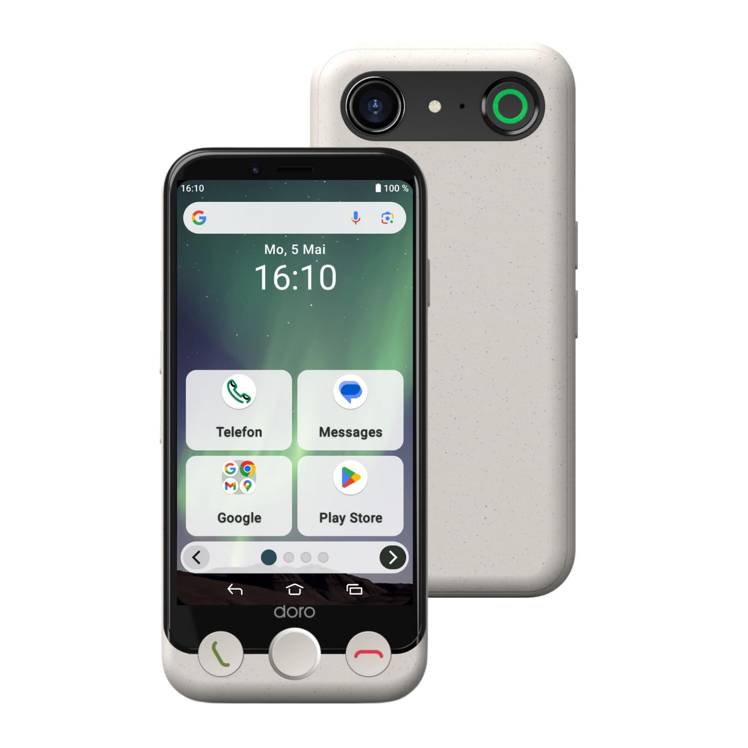 Doro - Aurora A10 Mobiltelefon - Senioren-Smartphone