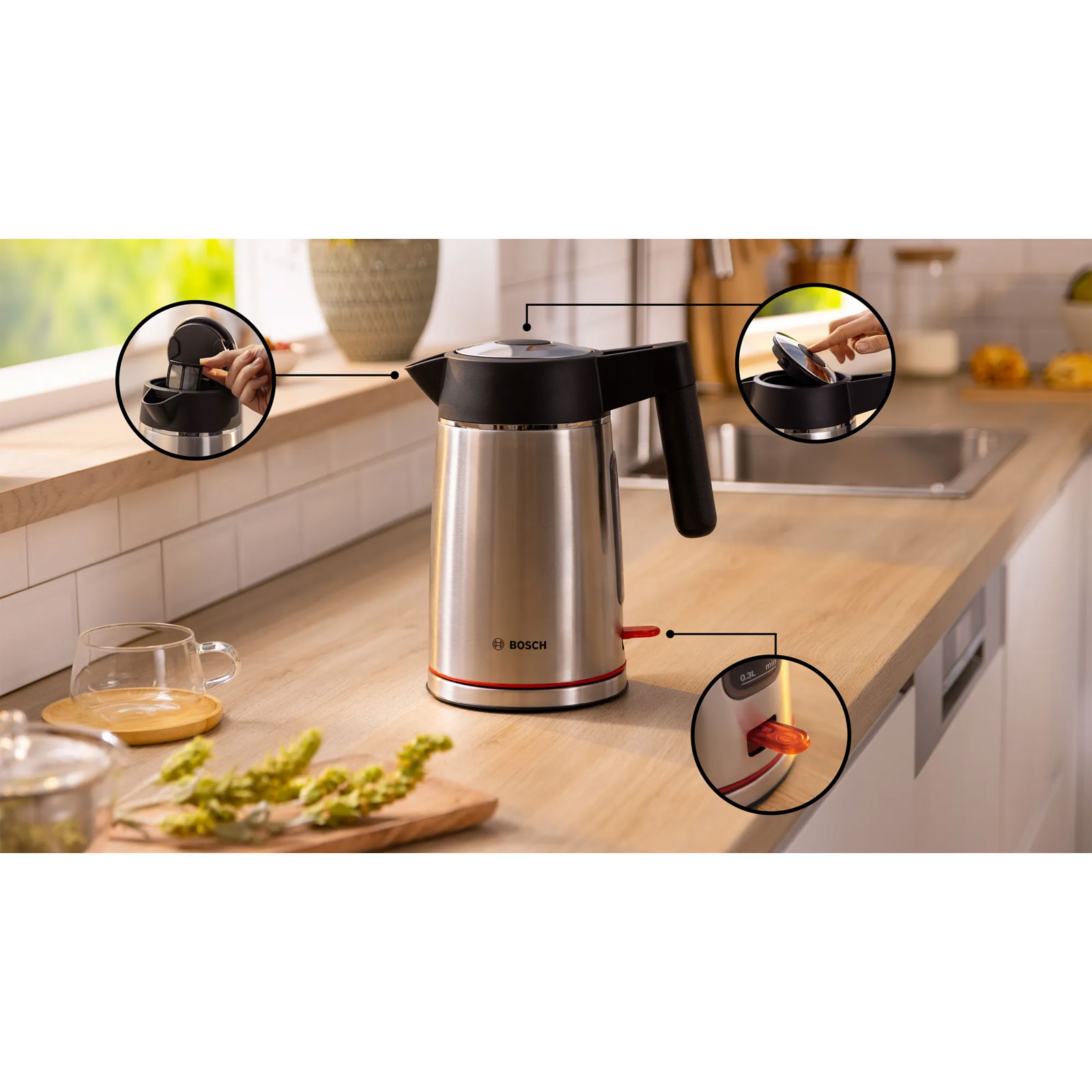 Bosch TWK6M480 Wasserkocher MyMoment Bosch TWK6M480 Wasserkocher MyMoment
