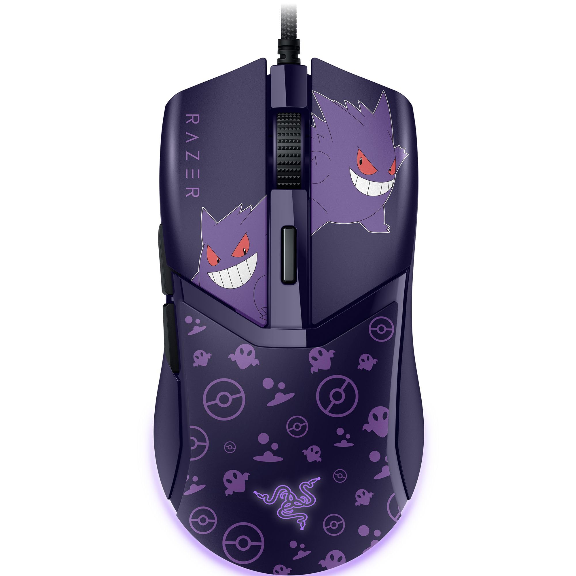 Razer Cobra Gengar Edition - Leichte kabelgebundene Gaming-Maus