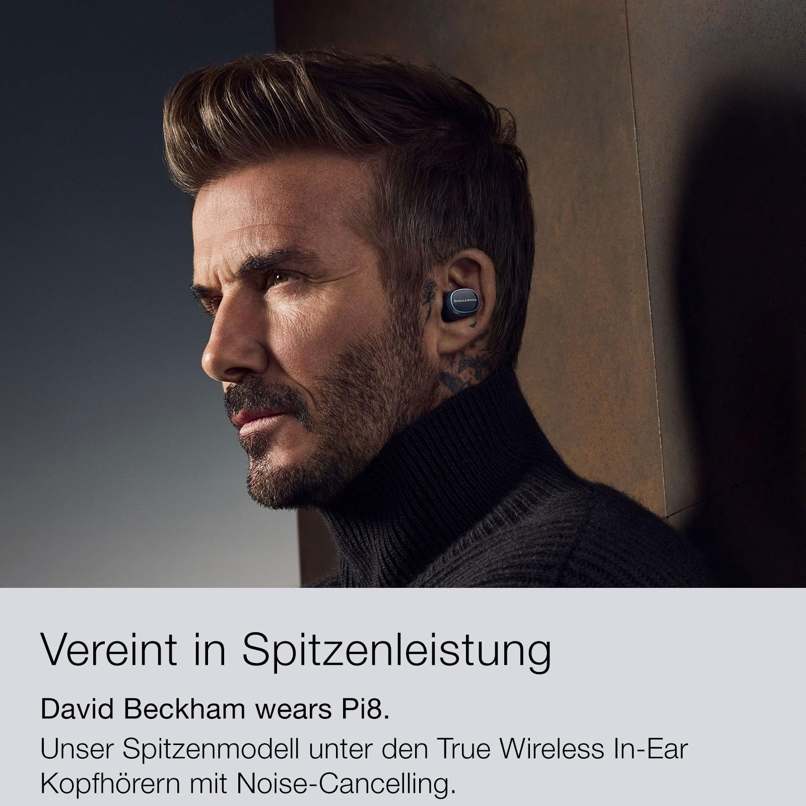 Bowers & Wilkins Pi8 In-Ear True Wireless Kopfhörer Midnight Blue