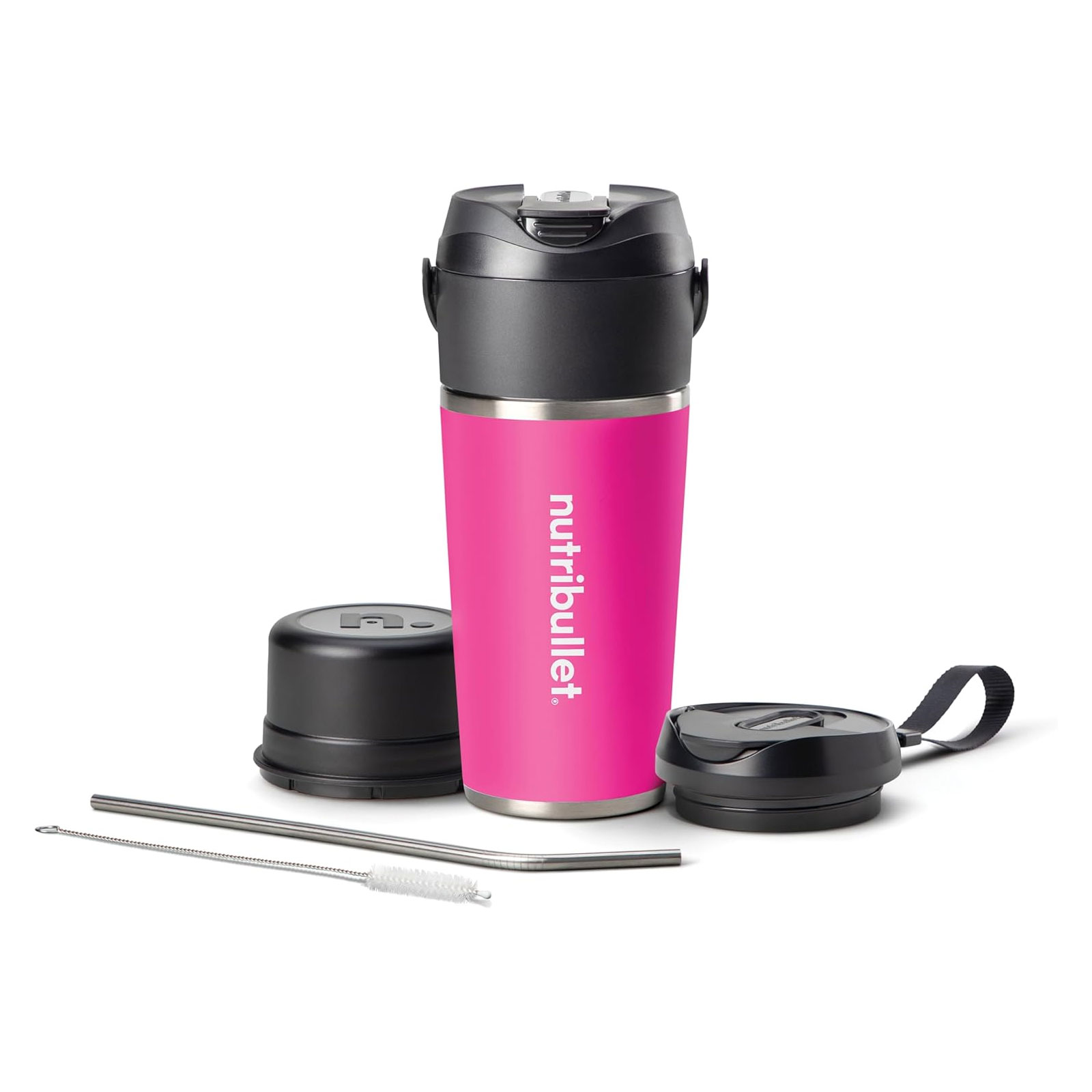 Nutribullet NBP016MA FLIP Smoothie Maker Magenta Standmixer