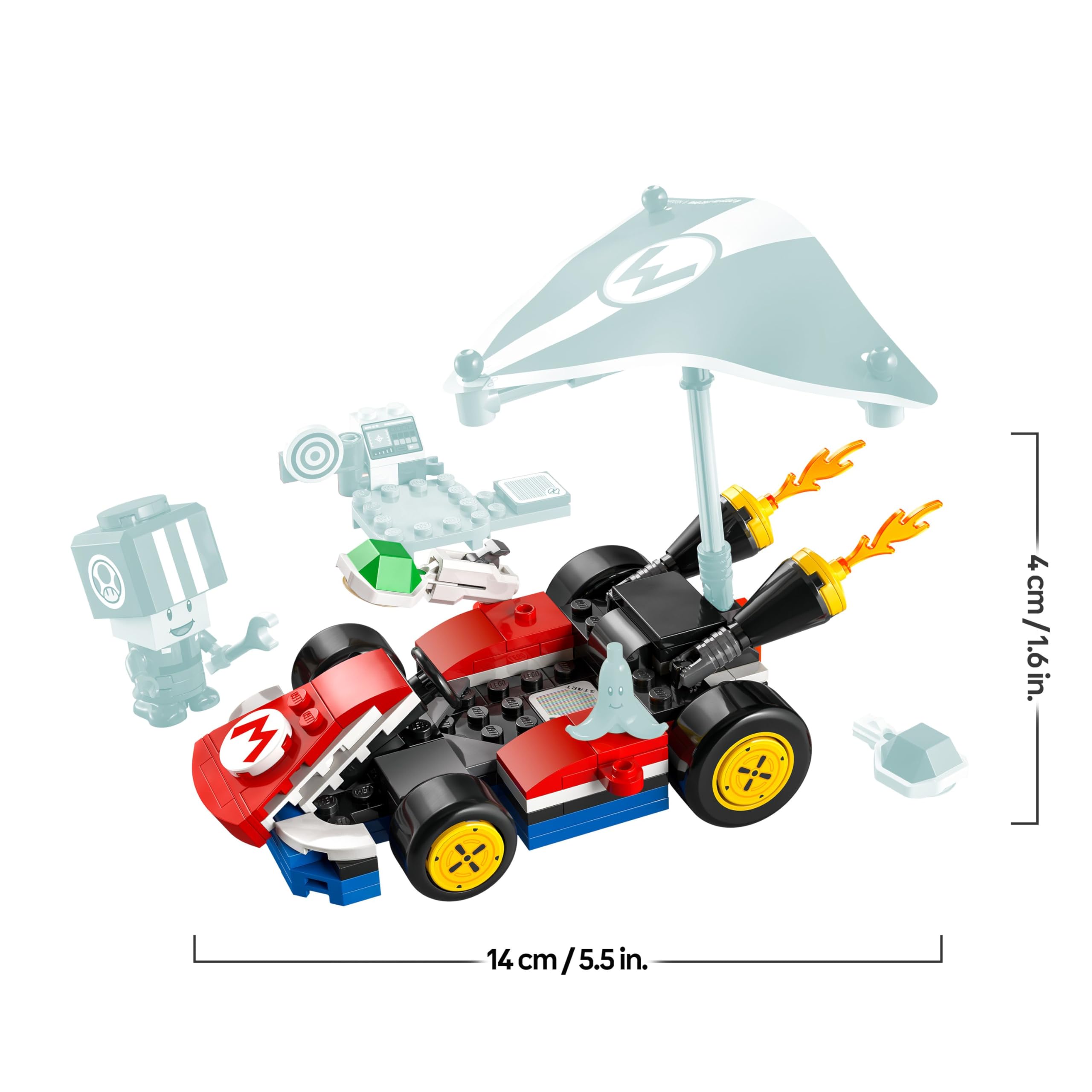 LEGO Super Mario: Mario Kart – Standard-Kart 72032