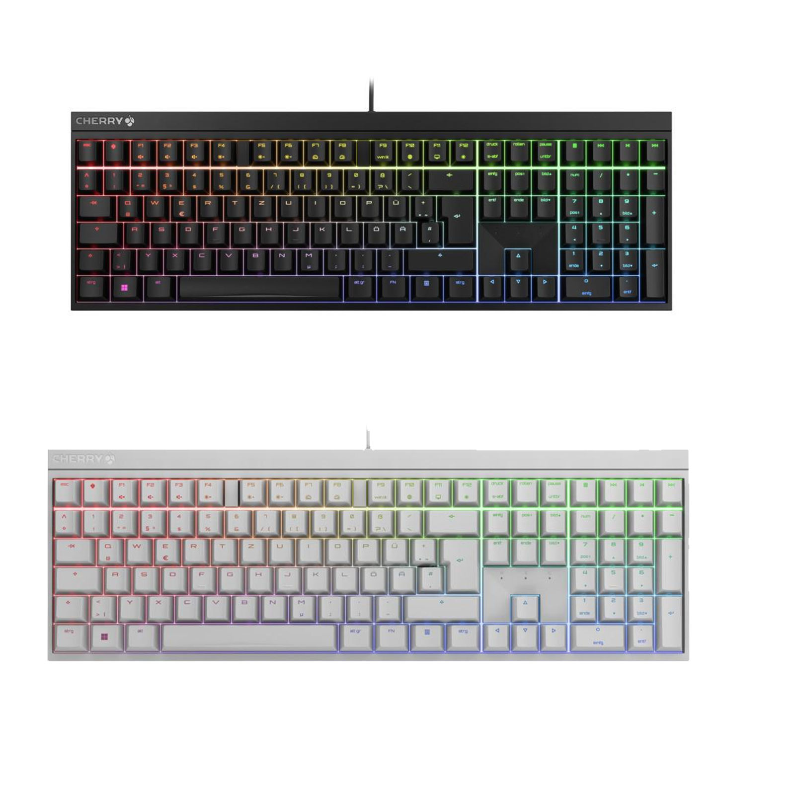 CHE MX 2.0S RGB weiß MX RED