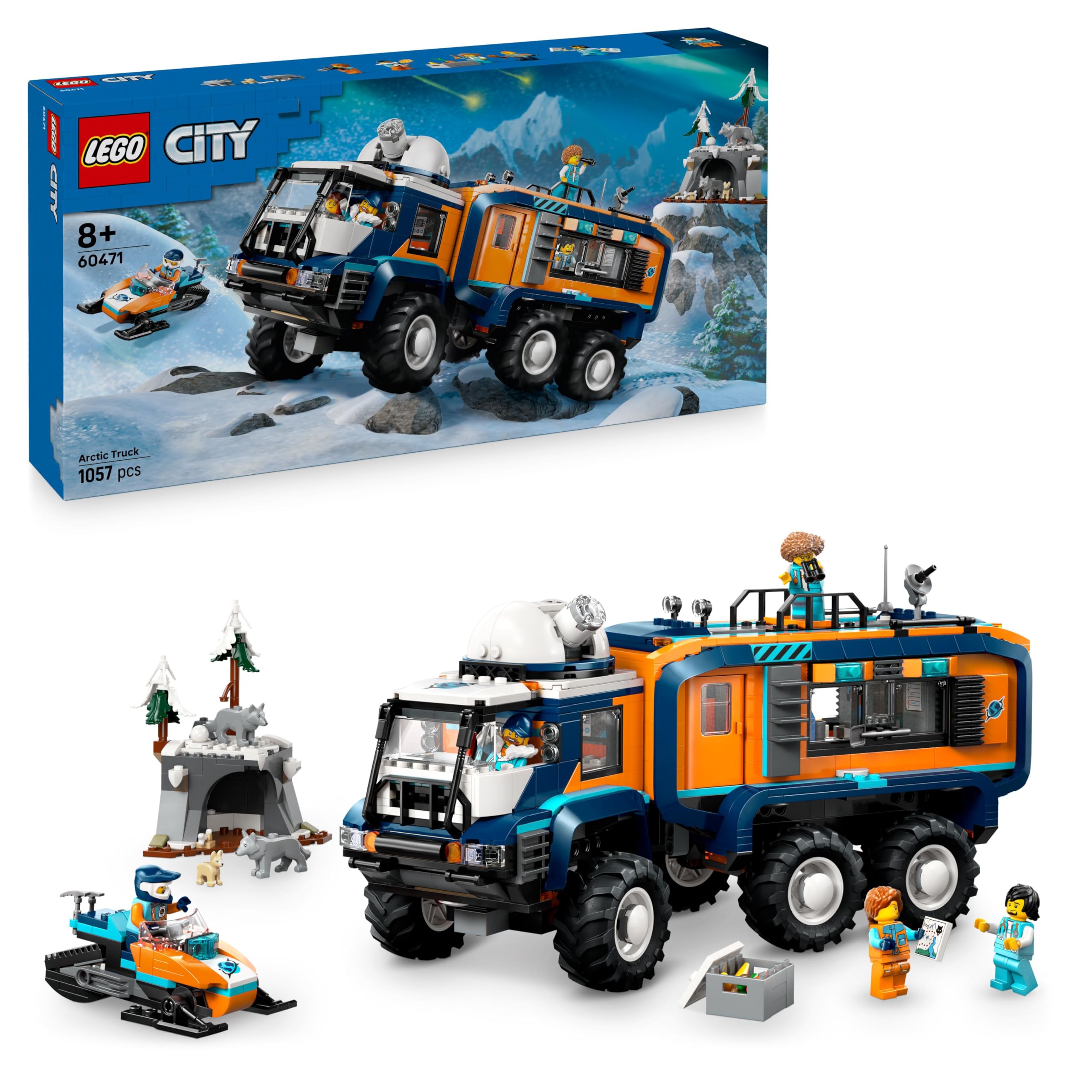 LEGO City Arktis-Truck mit Labor – BAU- und Spielset 60471