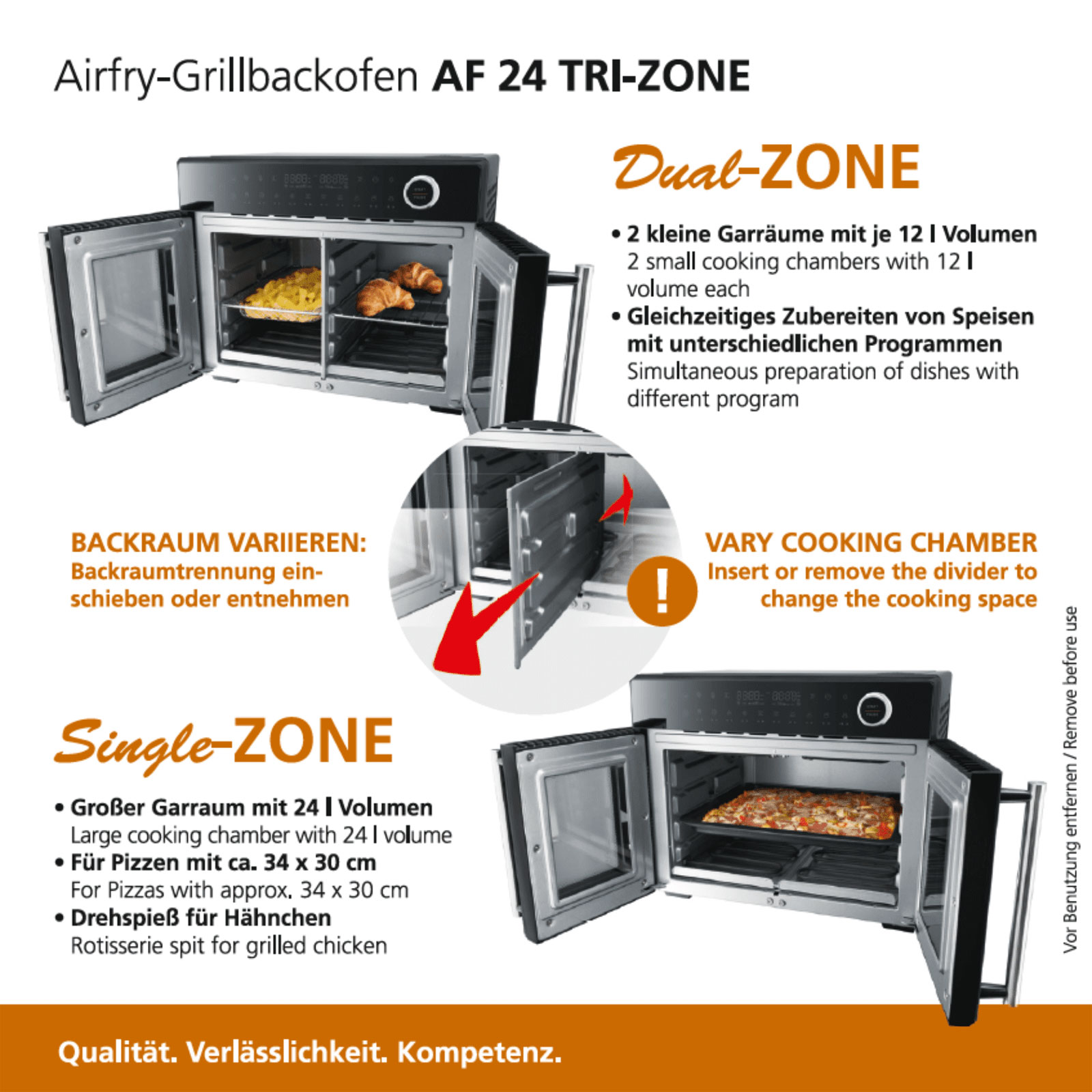 STEBA AF 24 Airfry Grill Mini-Backofen