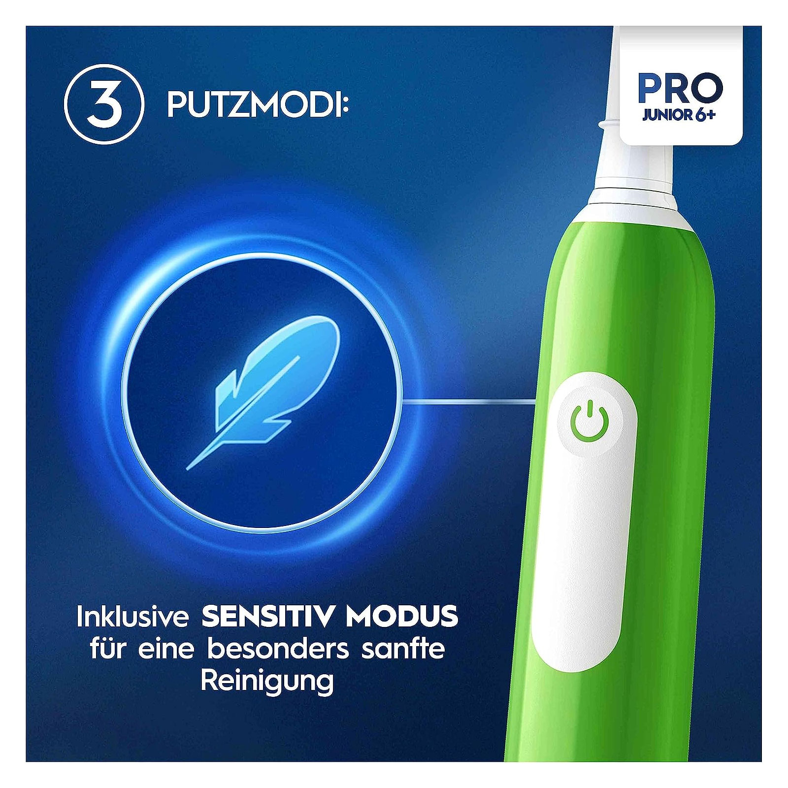 Oral-B Zahnbürste Pro Junior Green Oral-B Zahnbürste Pro Junior Green
